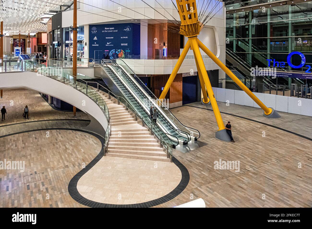 The Icon Outlet. Shopping centre at the O2 arena offers discounts on top  designer brands,Greenwich Peninsula, London,UK Stock Photo - Alamy