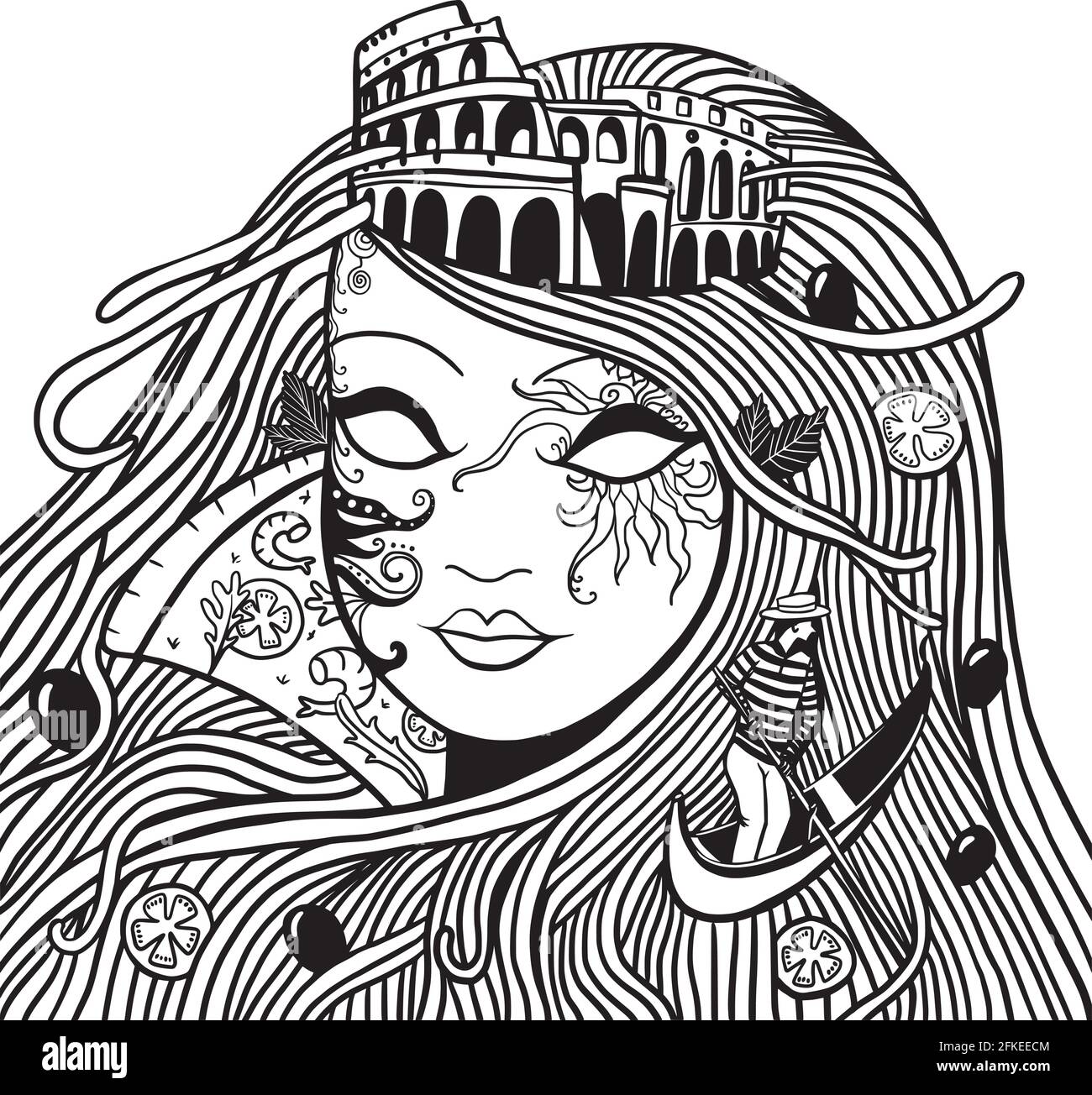 National symbols of italy hi-res stock photography and images - Alamy