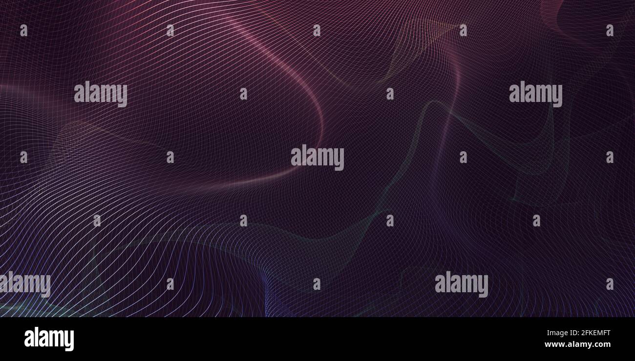 Technology Network as a Futuristic Abstract Background Concept Stock ...