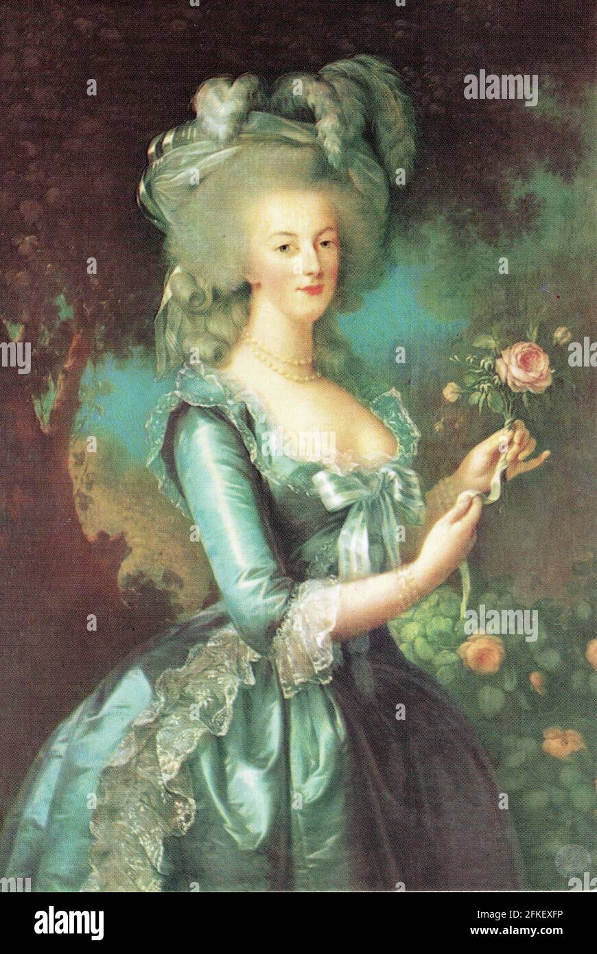 Marie reine de France Stock Photo Alamy