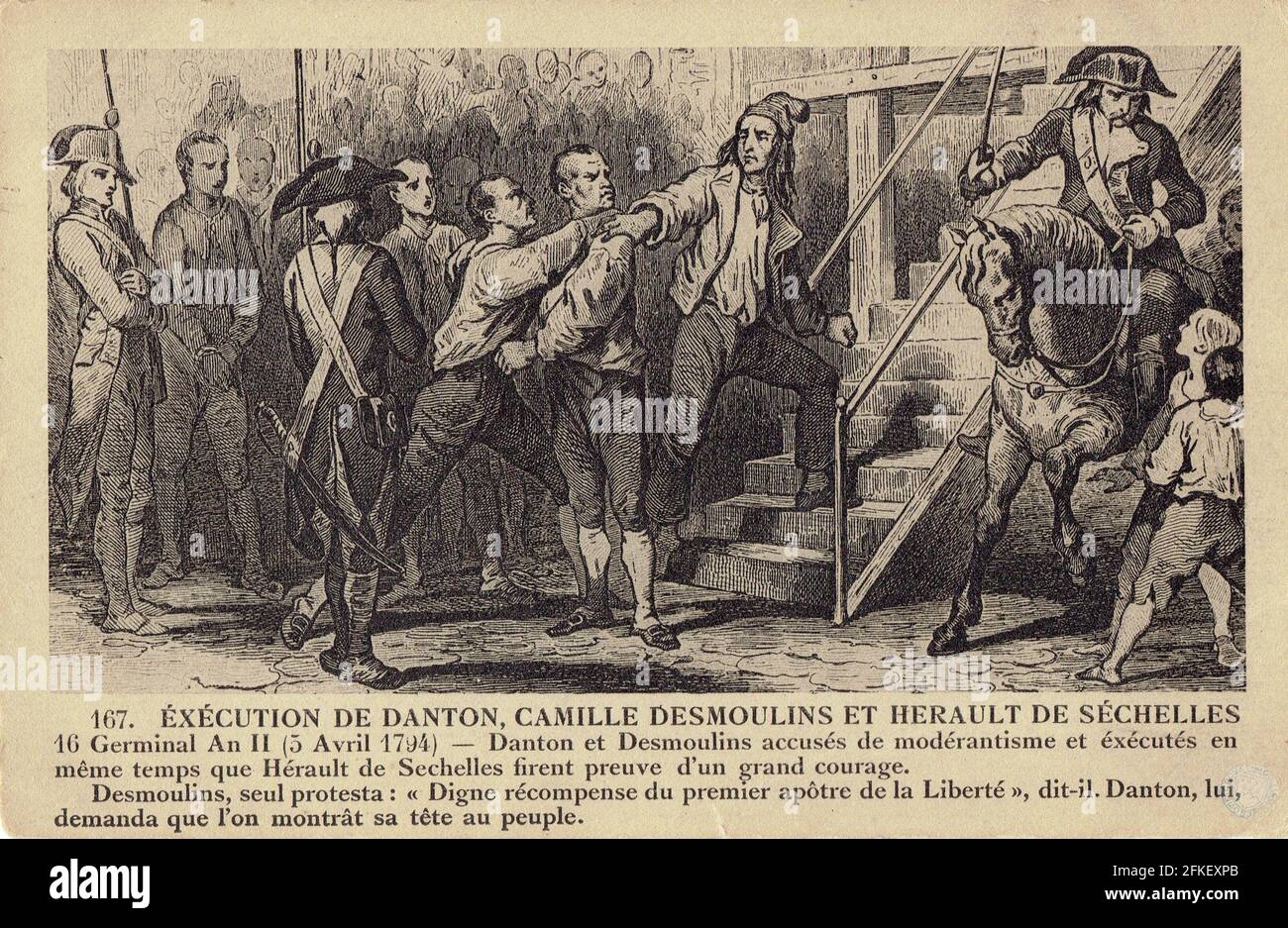 En octobre 1793, deux prêtres condamnés à mort et guillotinés à Redon