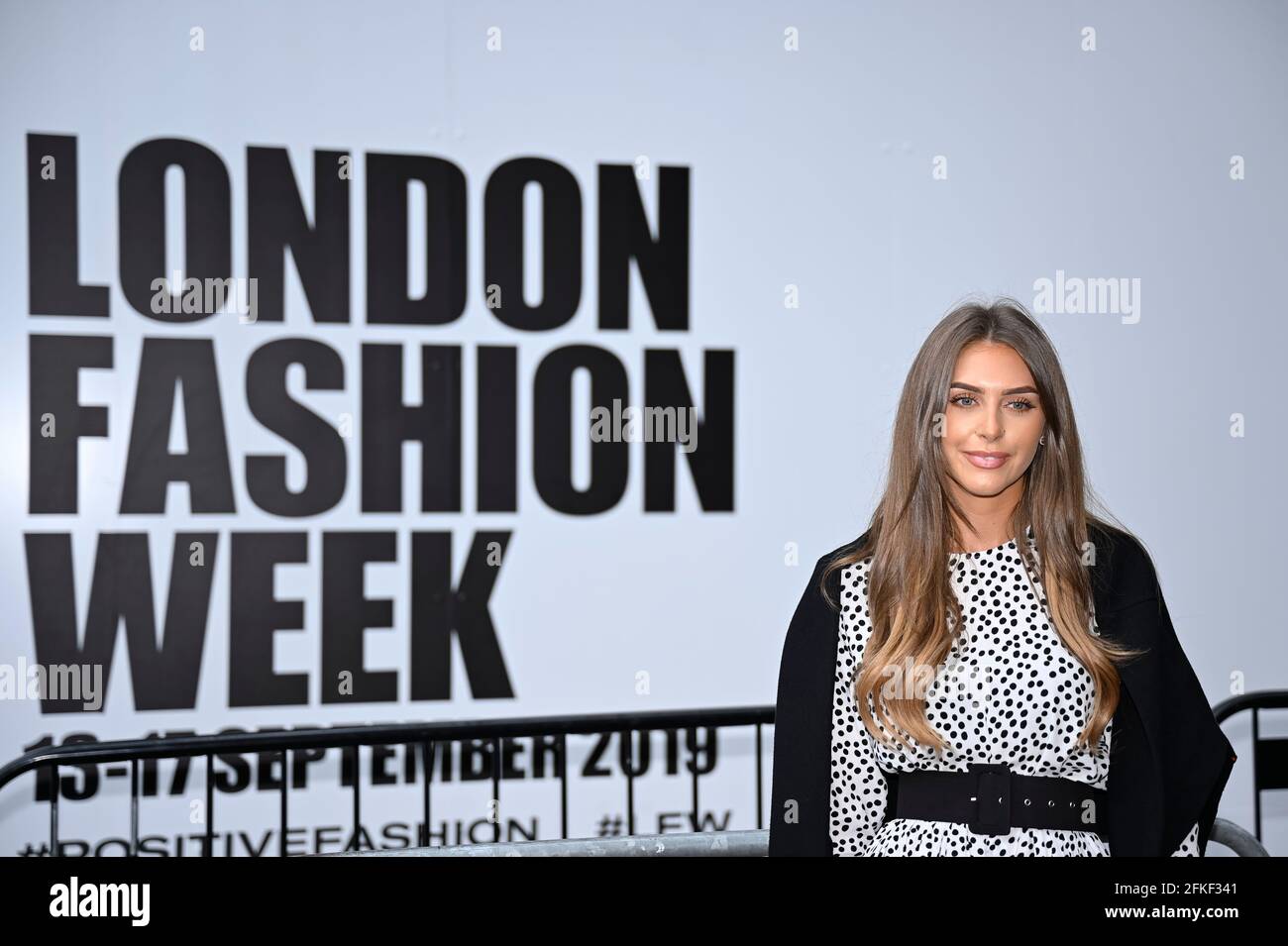 London Fashion Week Stock Photo