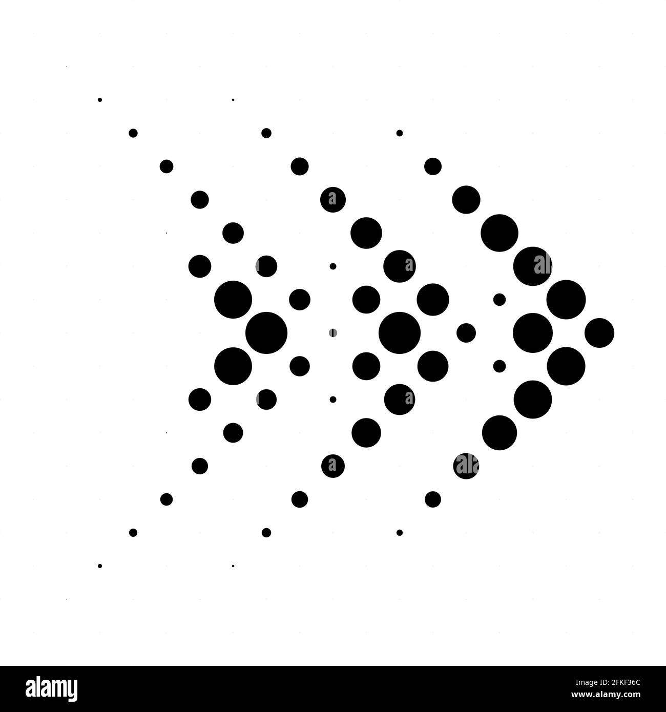 Halftone arrow icon and symbol – Stock vector illustration, Clip-art ...