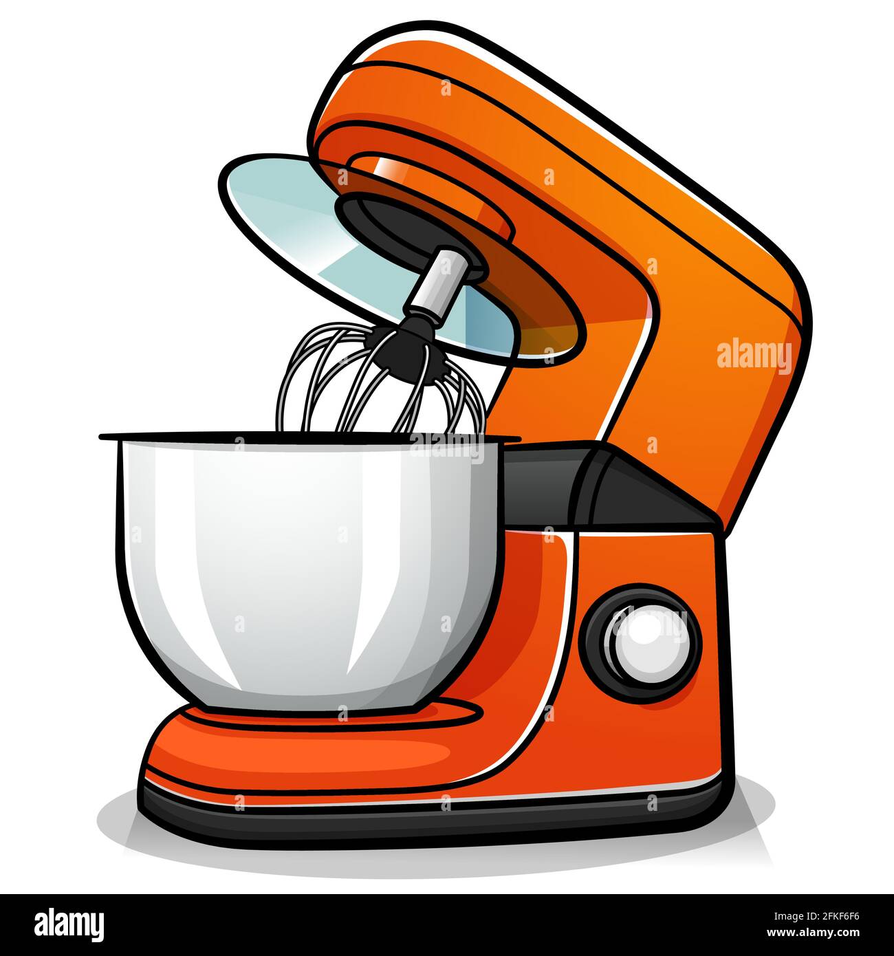 Vector illustration of pastry robot cartoon design Stock Vector