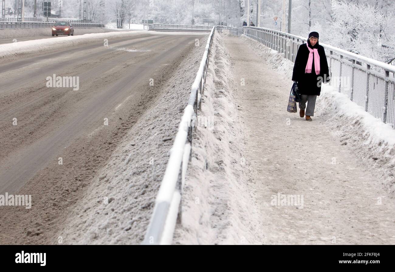 Winter in Linköping, Sweden Stock Photo - Alamy