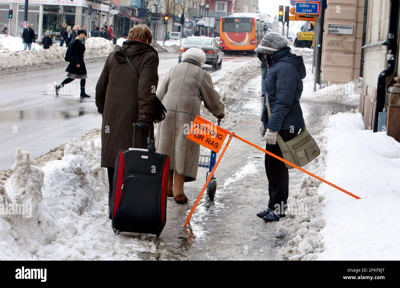 Winter in Linköping, Sweden Stock Photo - Alamy