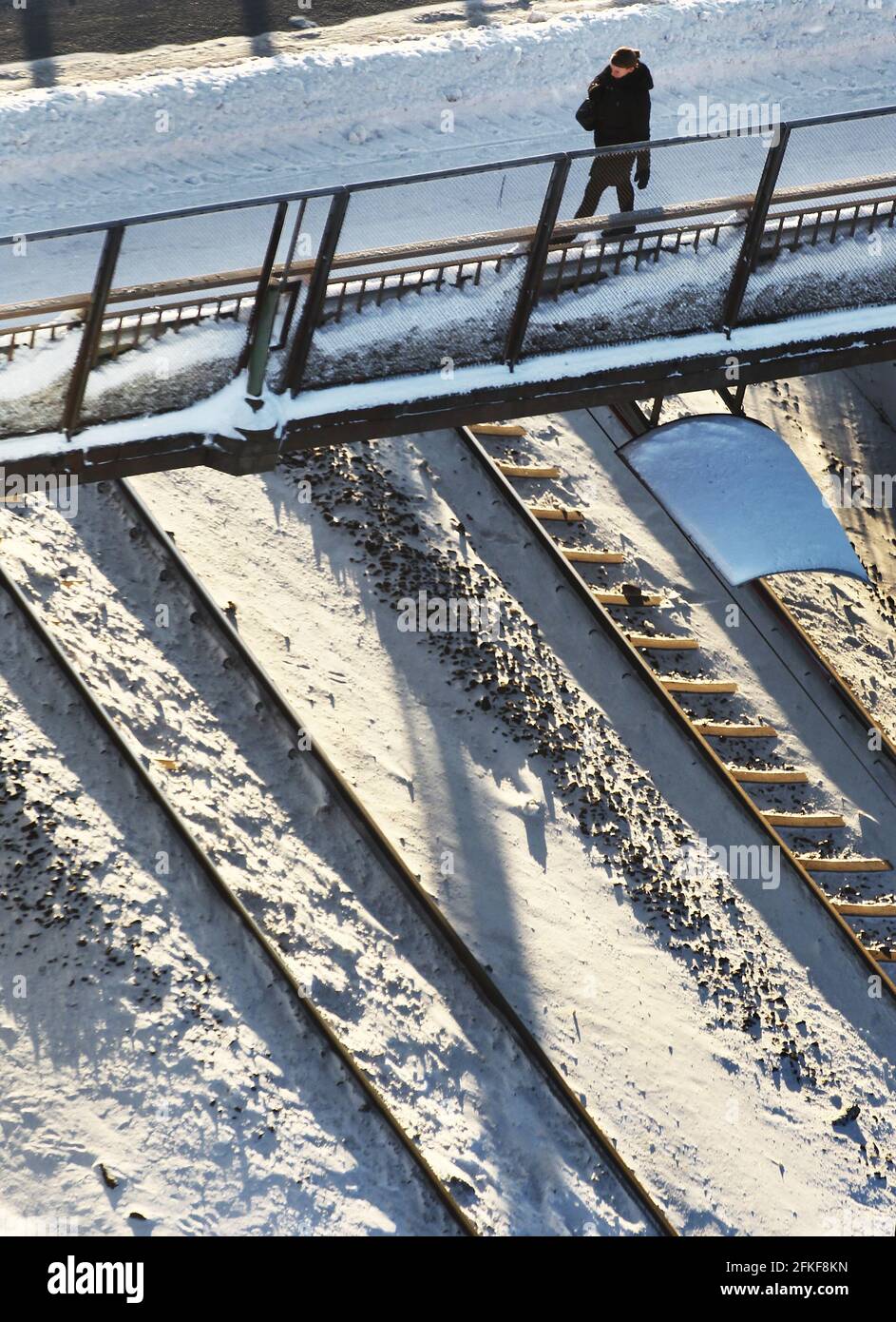 Linköping central station, during a winter day, Sweden Stock Photo - Alamy
