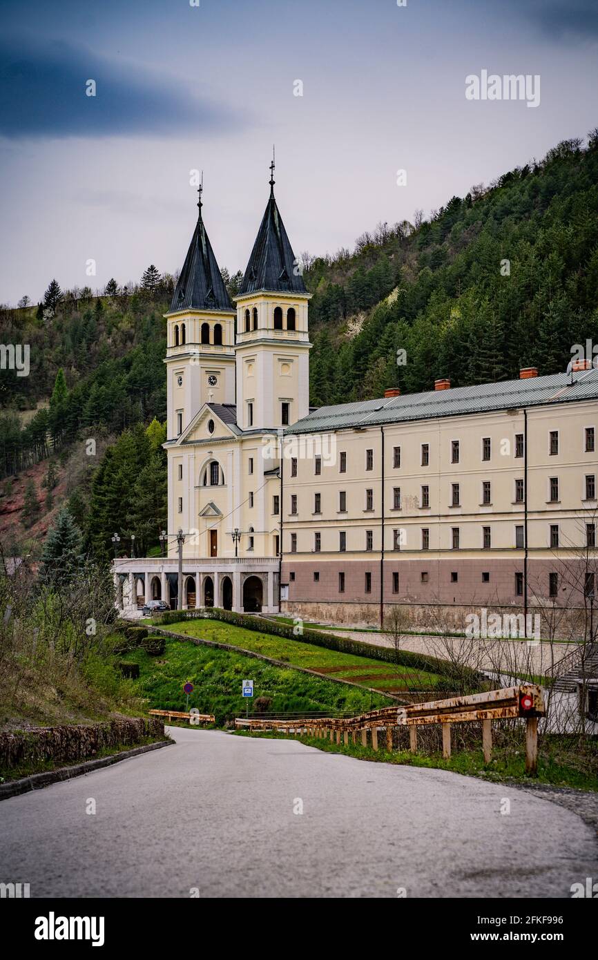Kraljeva Sutjeska Franciscan Monastery Stock Photo