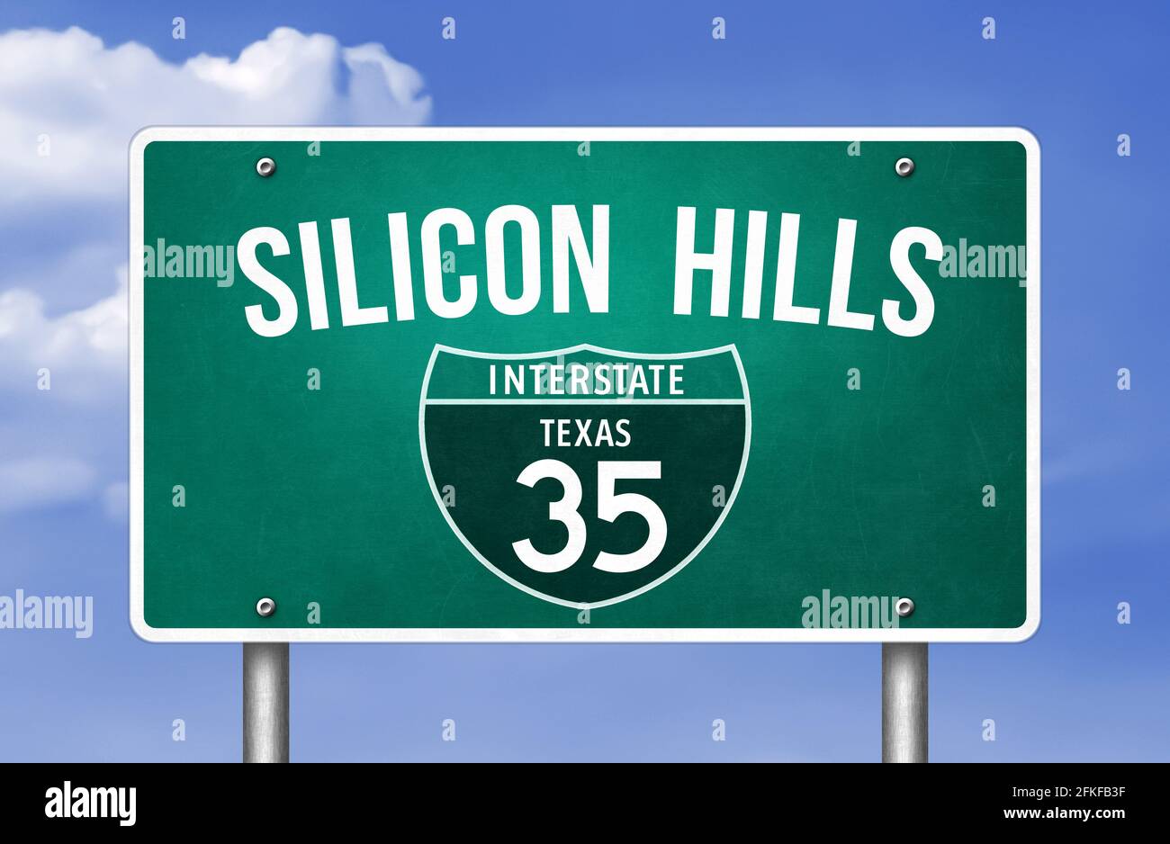 Silicon Hills in Austin, Texas Stock Photo