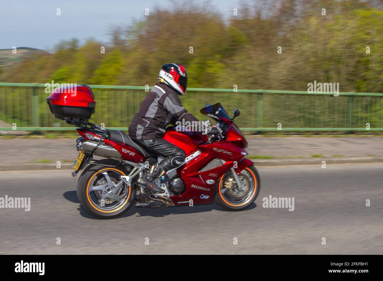 2008 Honda Vfr 800 A 8 Motorbike rider two wheeled transport