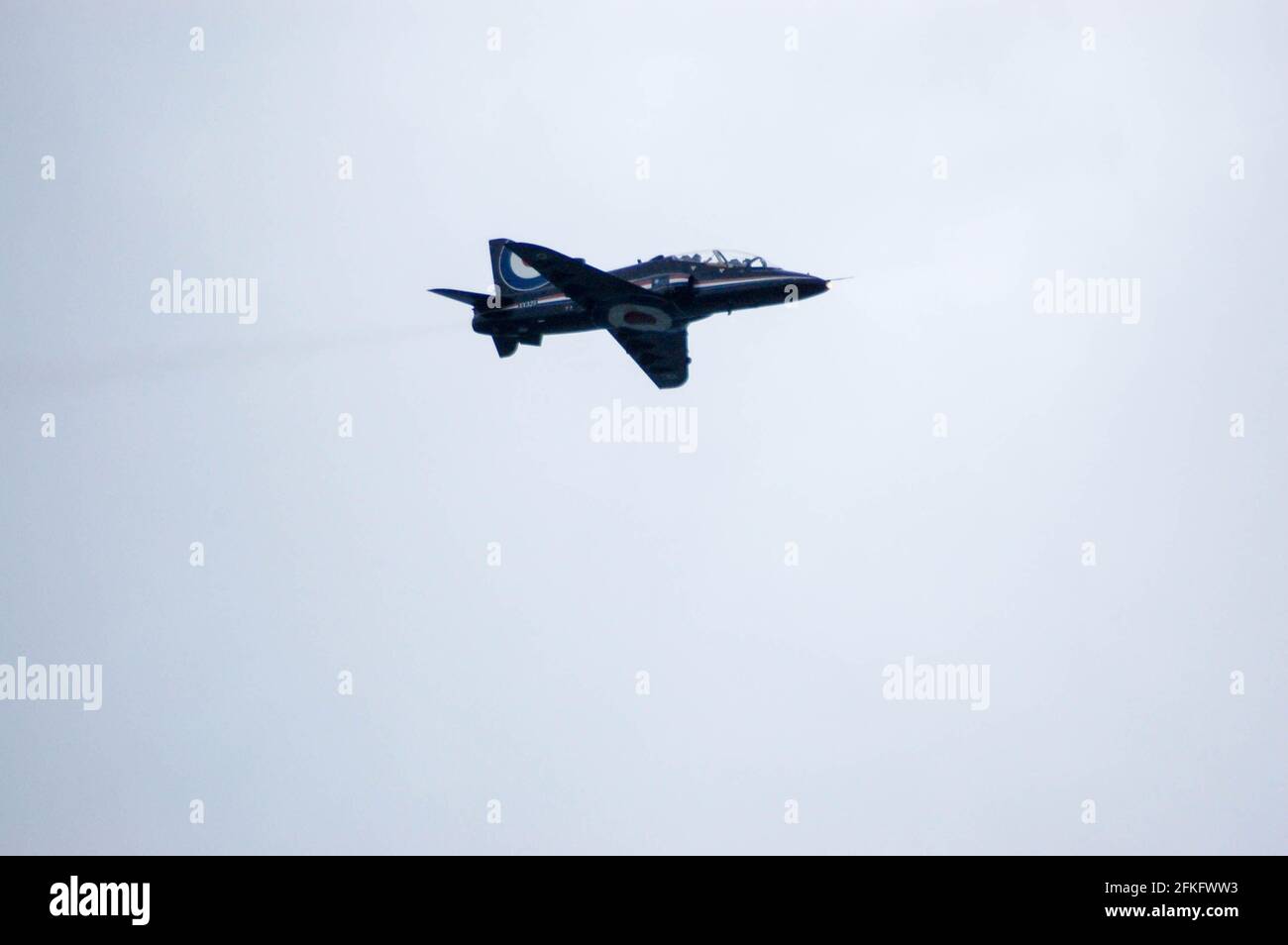 British war plane Jersey Air show Stock Photo Alamy