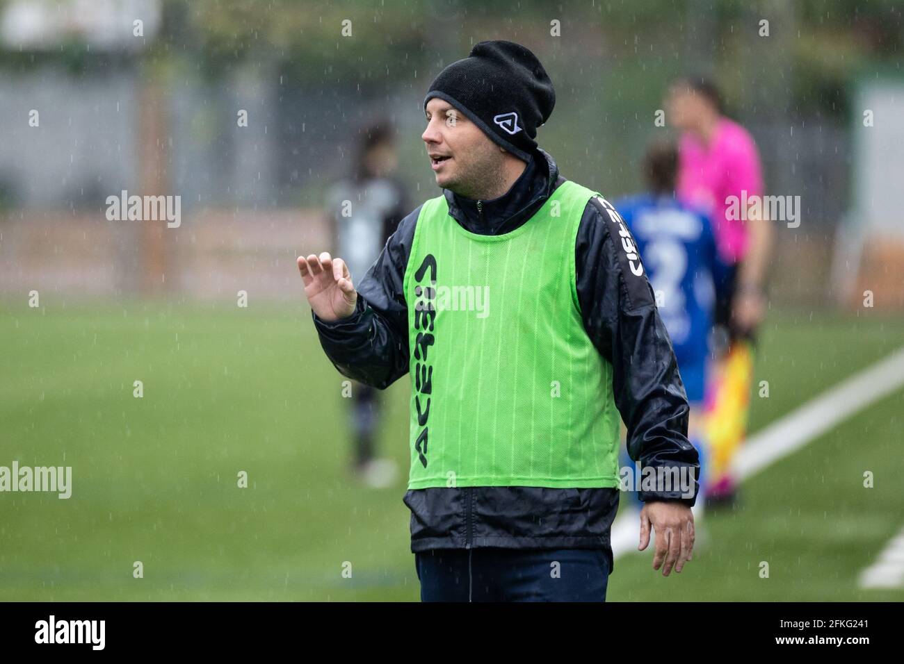 08/29/2020, Lugano, Stadio Cornaredo, AXA Super League femminile: FC Lugano  Femminile - FC Zurich Donne, allenatore Andrea Antonelli (Lugano) Credit:  SPP Sport Press Photo. /Alamy Live News Foto stock - Alamy