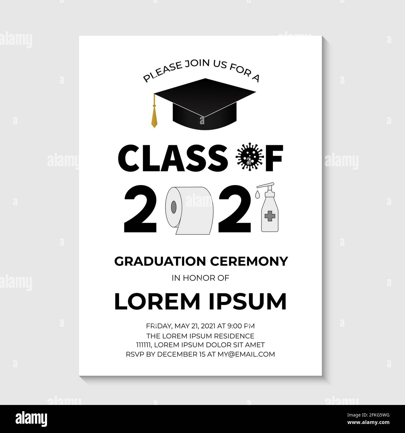 Invitations Paper & Party Supplies Invitations & Announcements Black