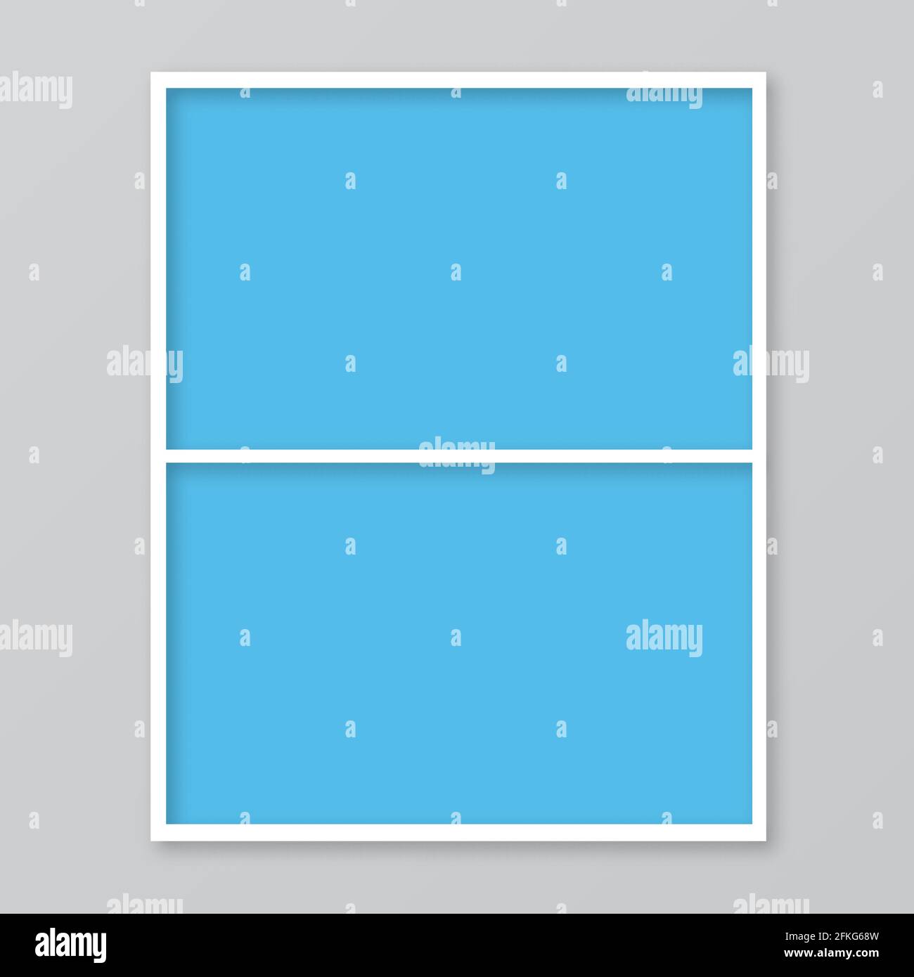 Frame photo collage. Mood board vector illustration. Timeline for