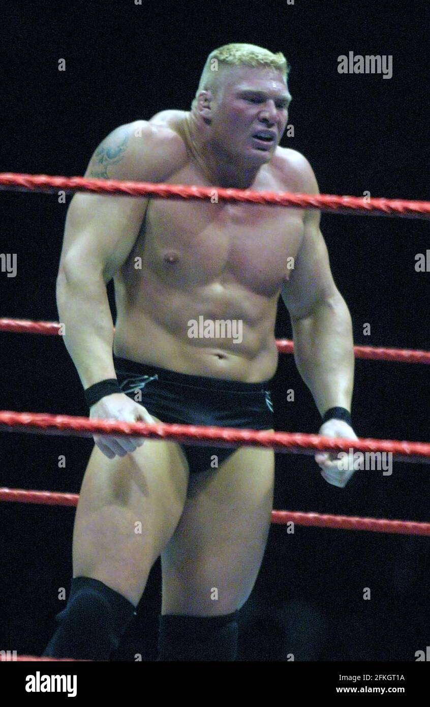 Brock lesnar 2002 hi-res stock photography and images - Alamy