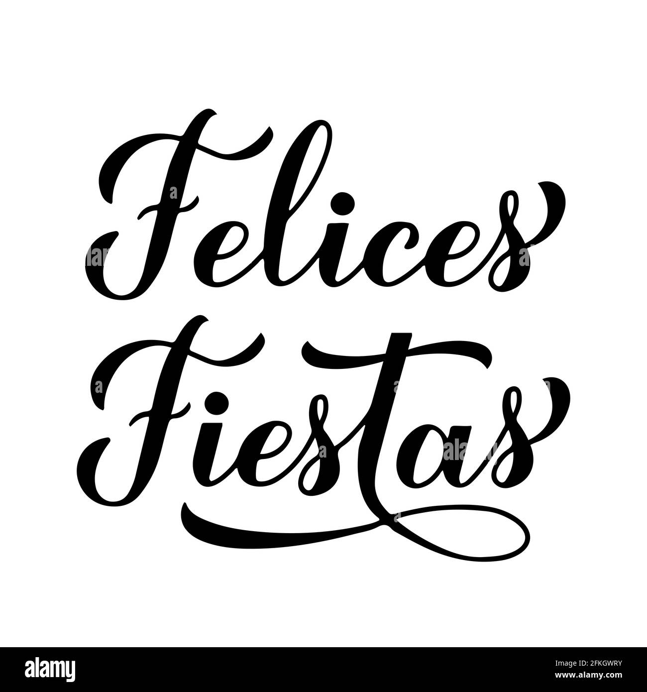 text in Spanish: Happy Tuesday. Lettering. calligraphy vector