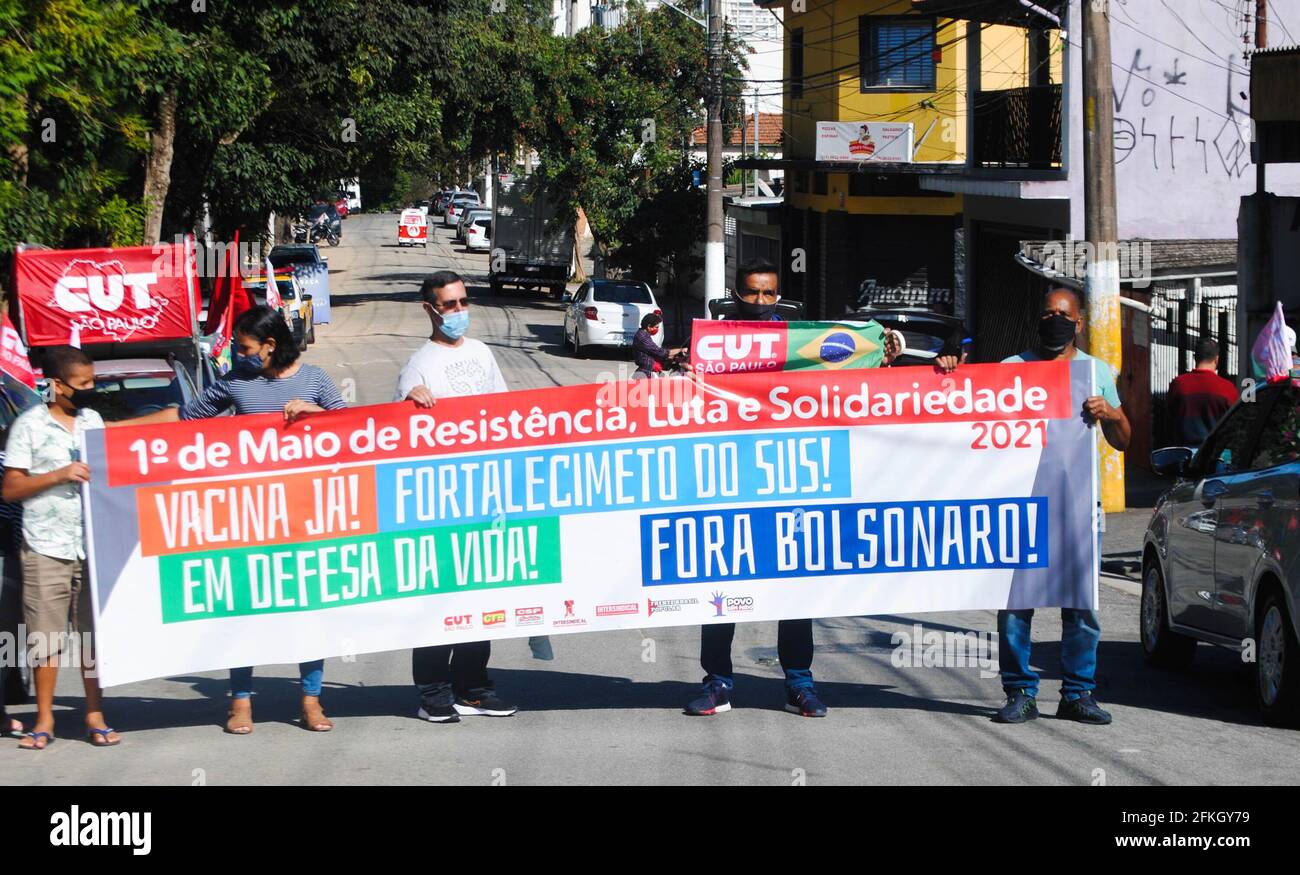 Sao Paulo, Sao Paulo, Brasil. 1st May, 2021. May 1, 2021, Sao ...