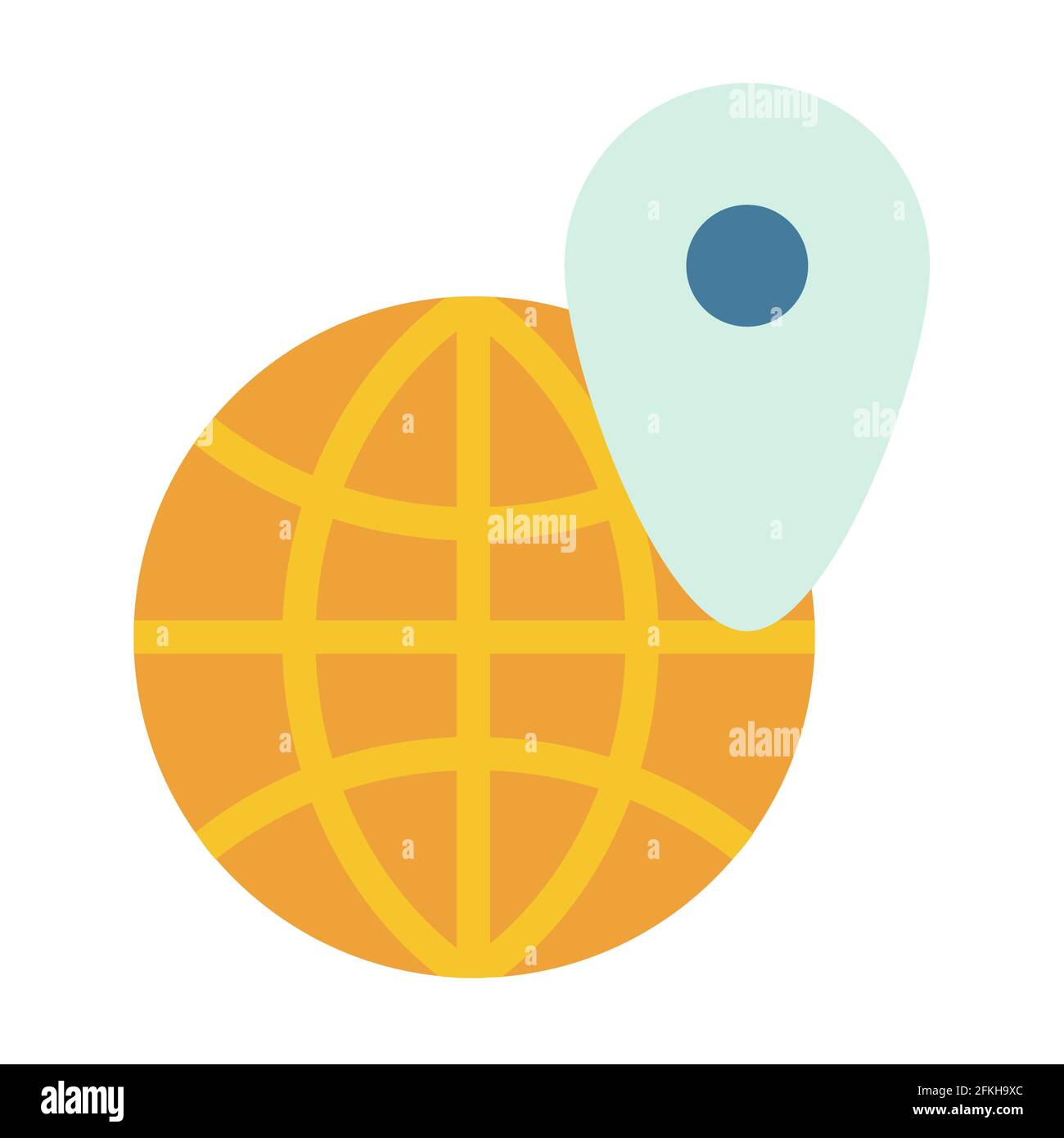 Planet earth location pinpoint hi-res stock photography and images - Alamy