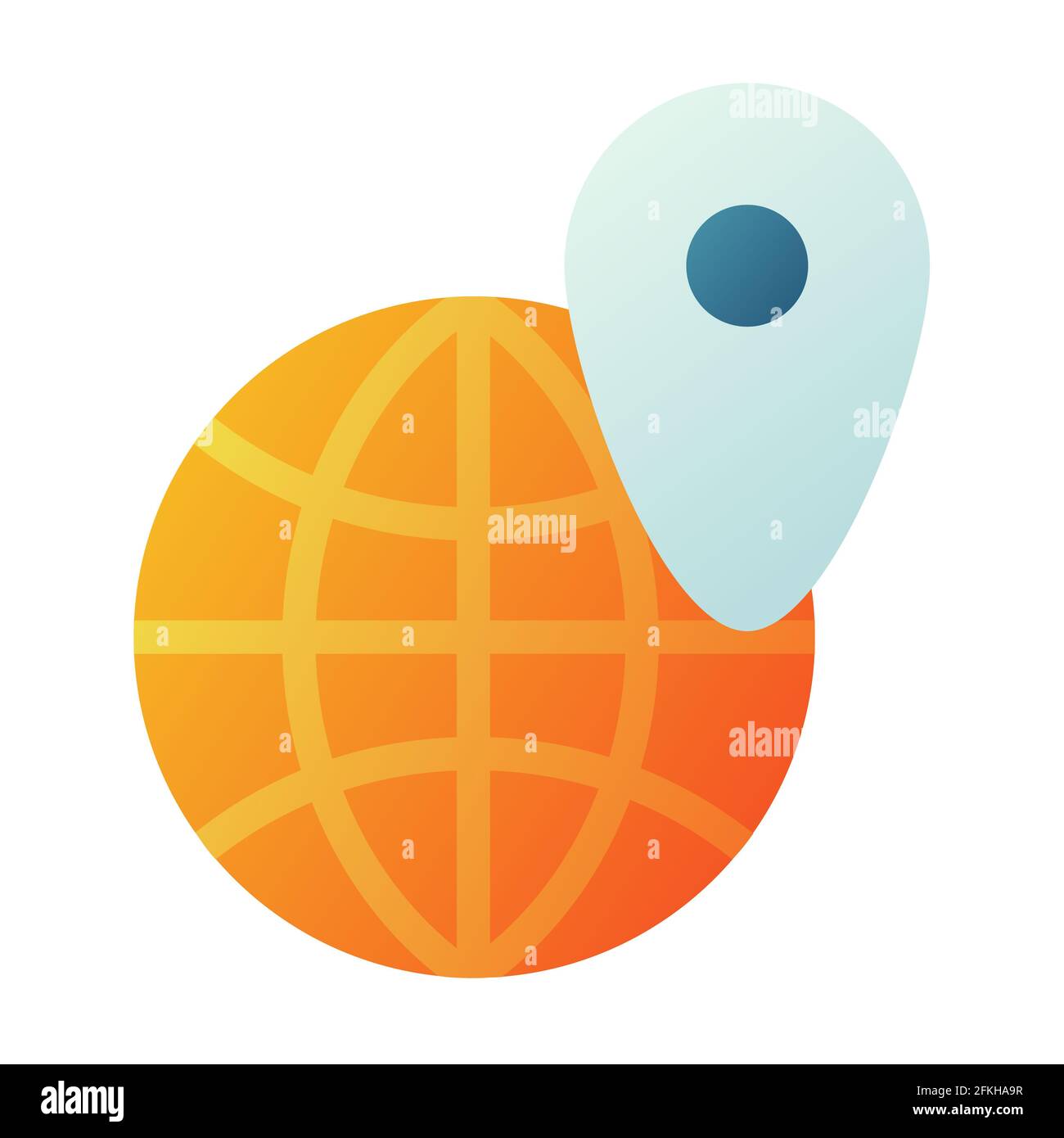Planet earth location pinpoint hi-res stock photography and images - Alamy