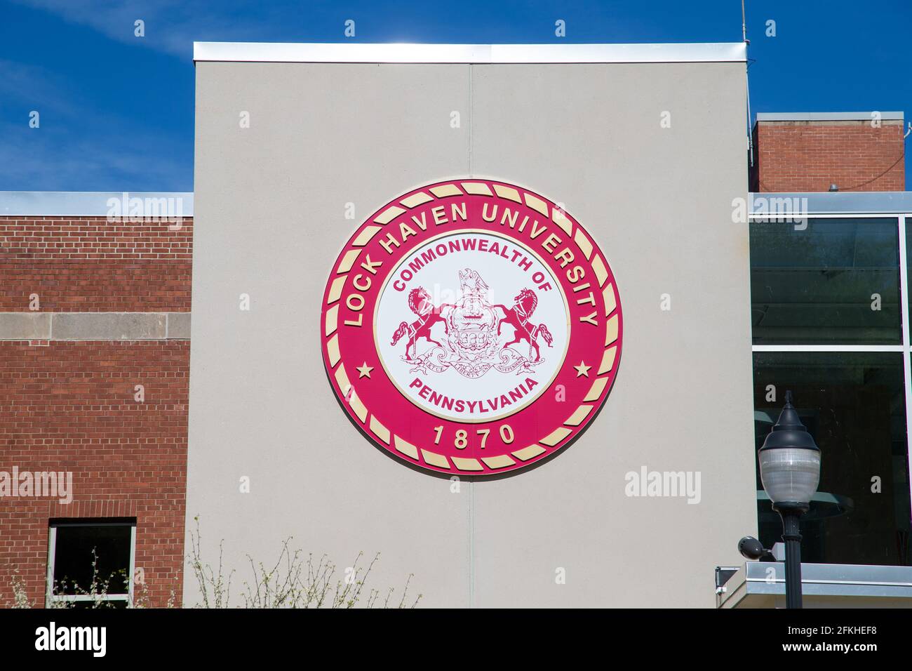 Lock Haven, United States. 01st May, 2021. The seal of Lock Haven