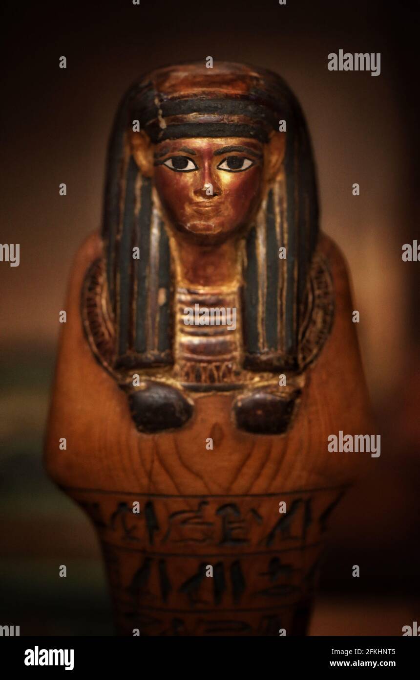 Egyptian museum pieces Stock Photo Alamy
