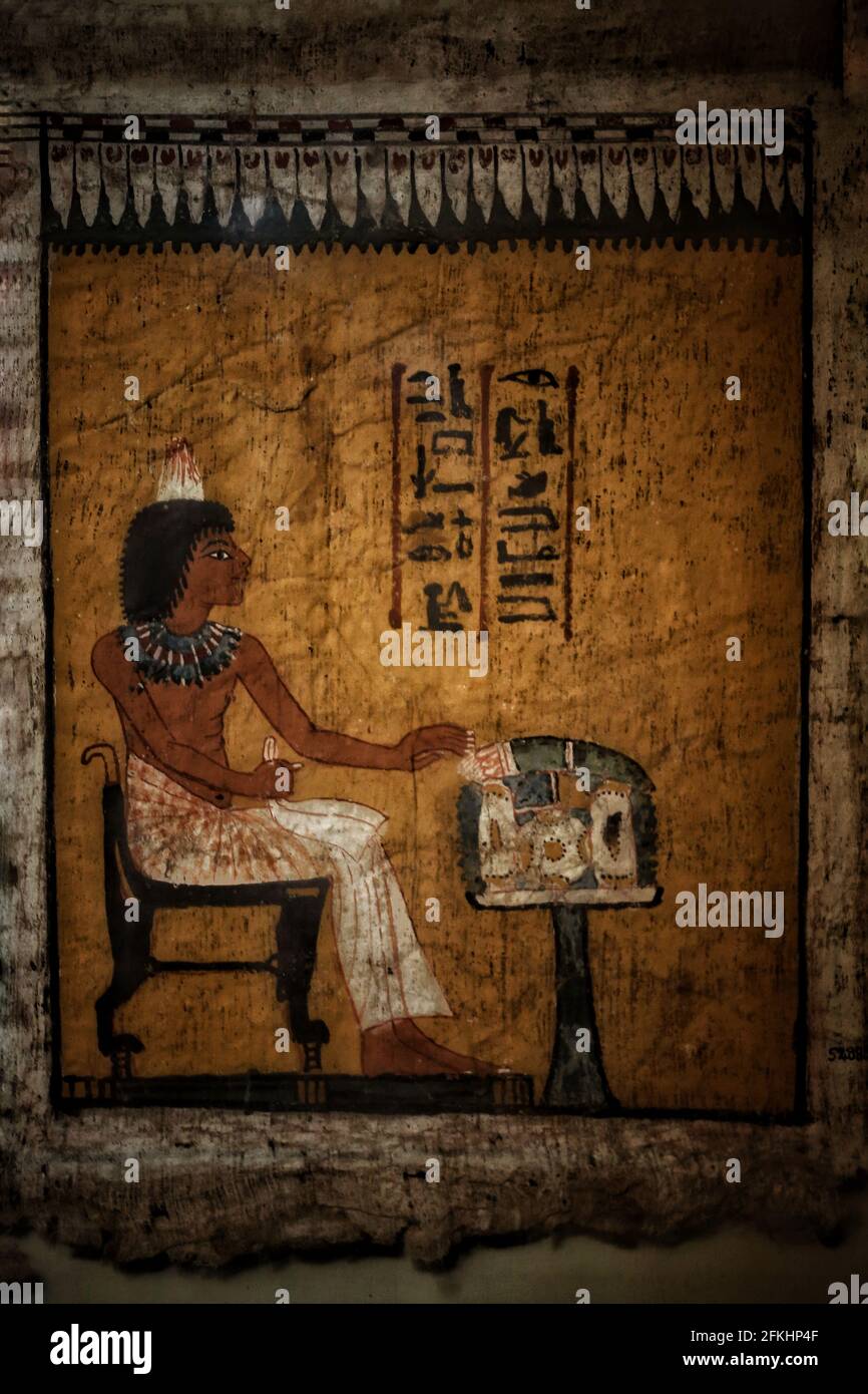 Egyptian museum pieces Stock Photo Alamy