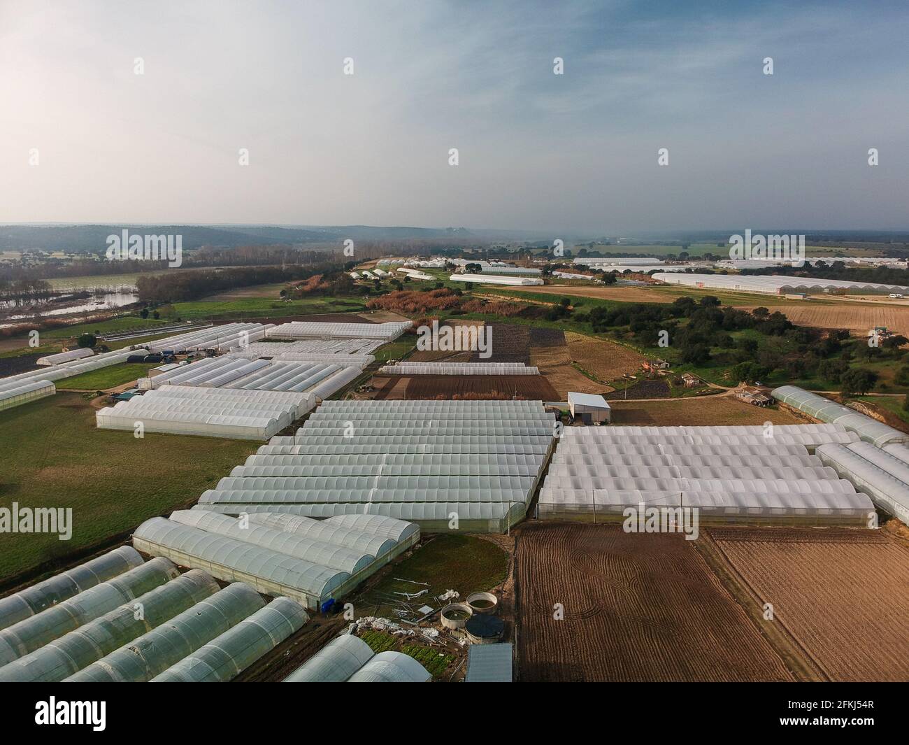Several greenhouses hi-res stock photography and images - Alamy