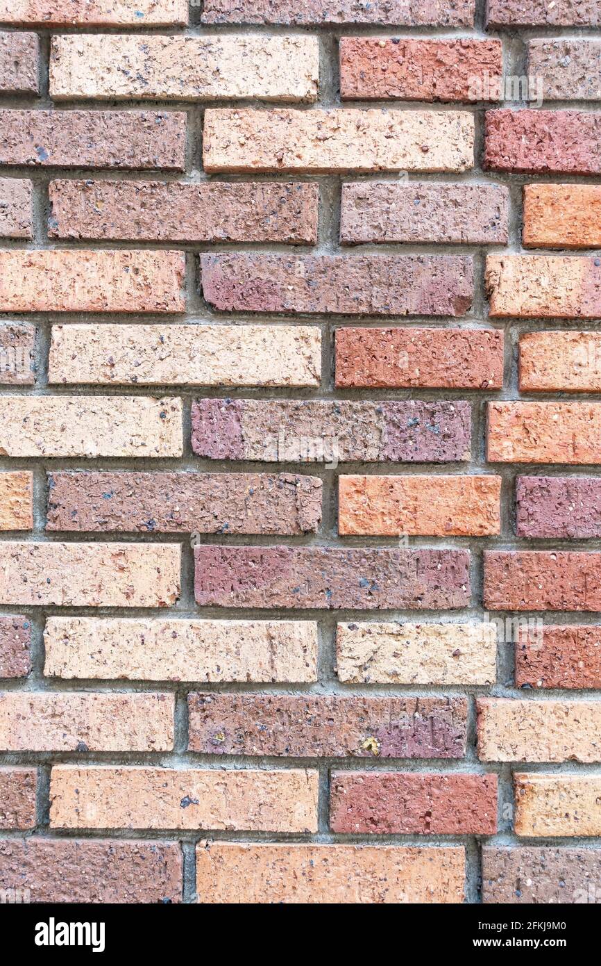 Red brick wall background or texture Stock Photo