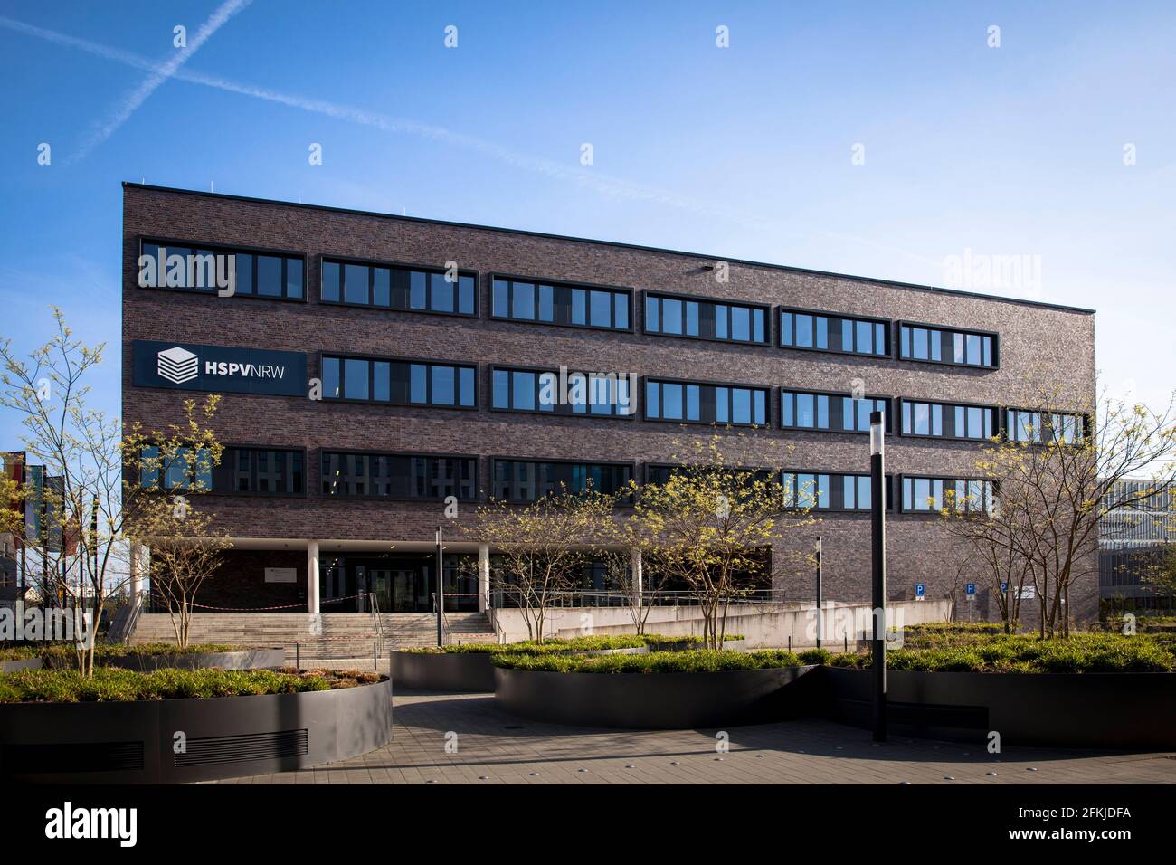 University of Applied Sciences for Police and Public Administration in North Rhine-Westphalia in the district Kalk, Cologne, Germany.  Hochschule für Stock Photo