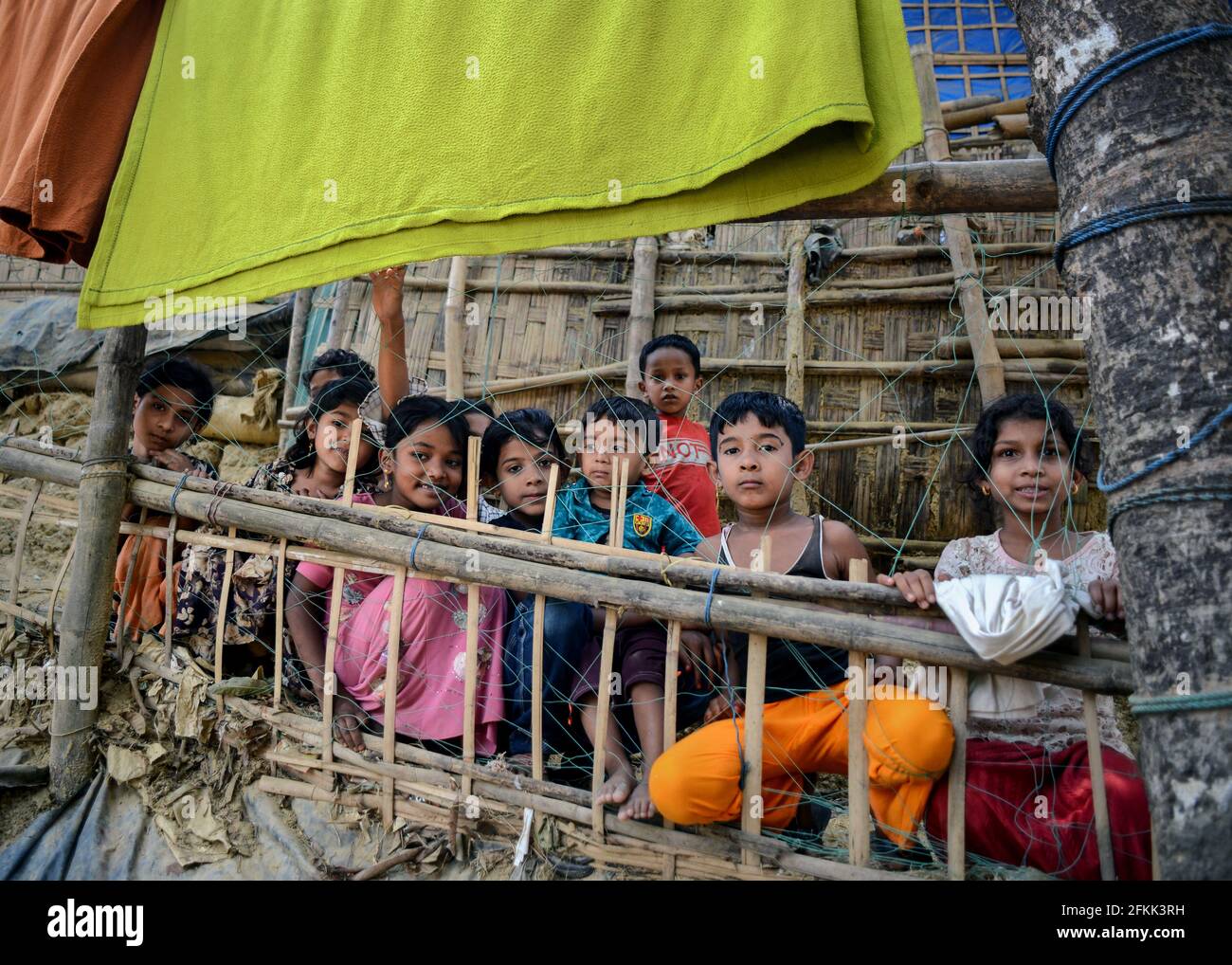 Rohingya Children Stock Photo
