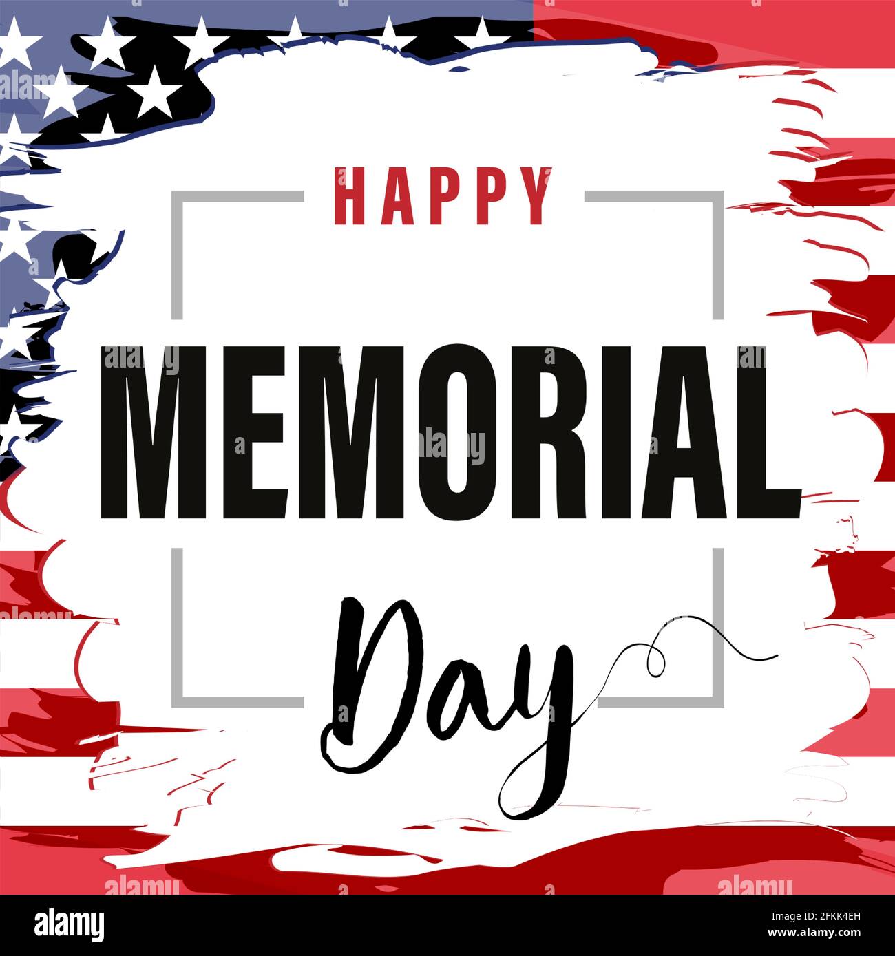 Happy Memorial Day Background Vector Art & Graphics