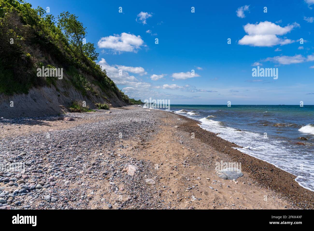 The Baltic Sea coast at the Elmenhorst Beach, Mecklenburg-Western Pomerania, Germany Stock Photo Alamy