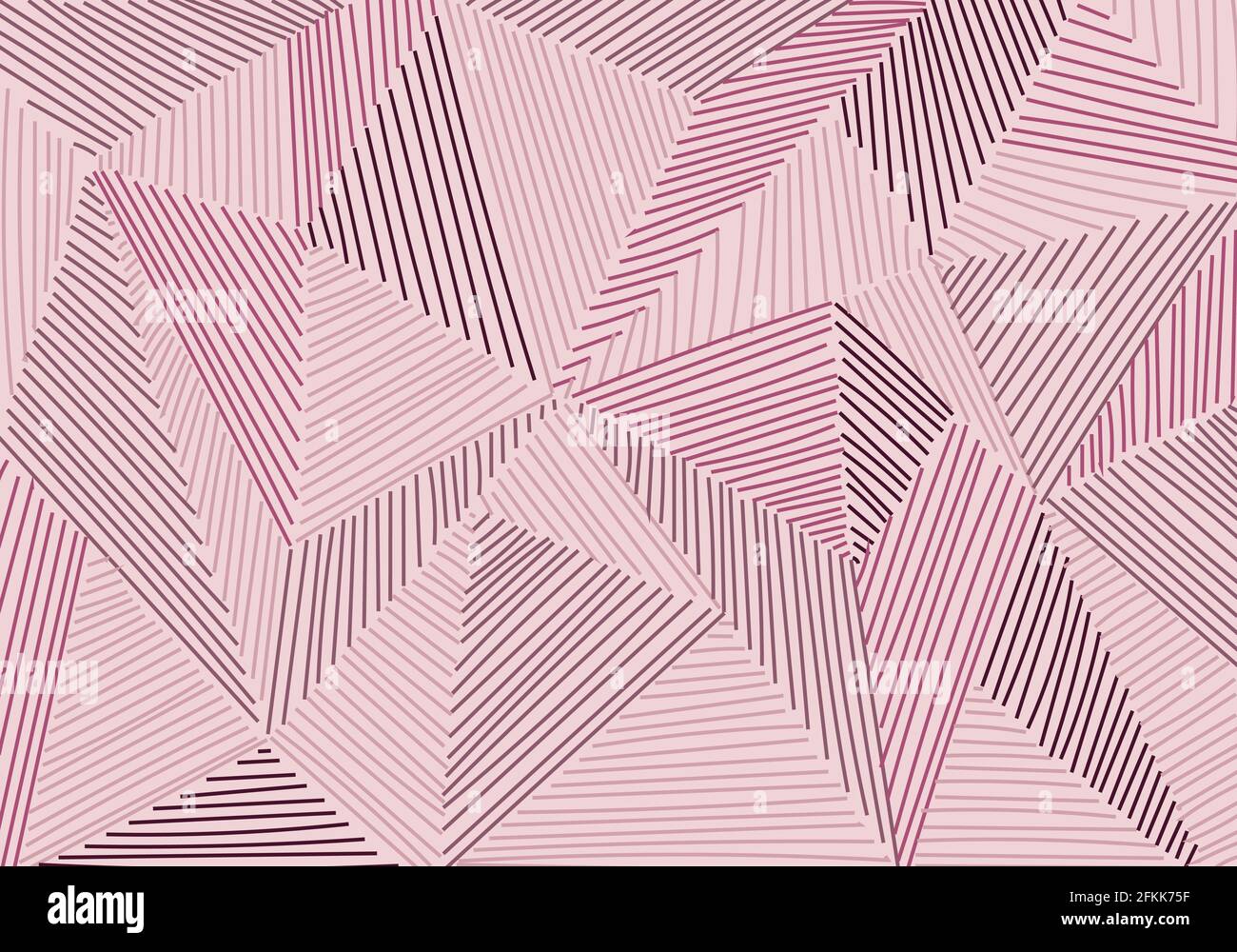 Abstract low polygon patchwork with hand drawn lines pattern mosaic ...