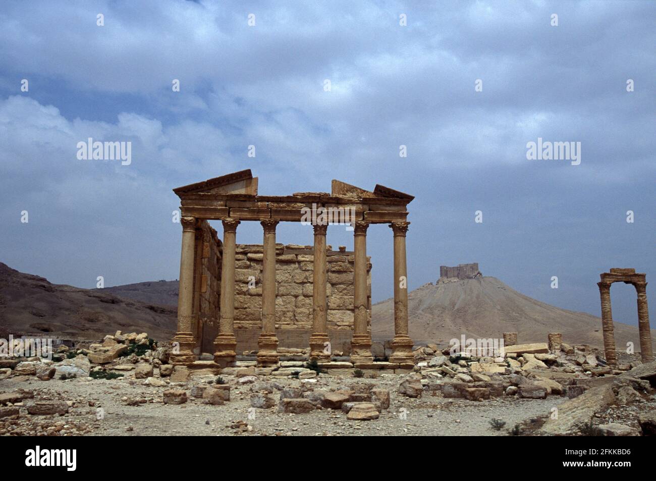 The Funerary Temple no.86, Palmyra, Syria Stock Photo