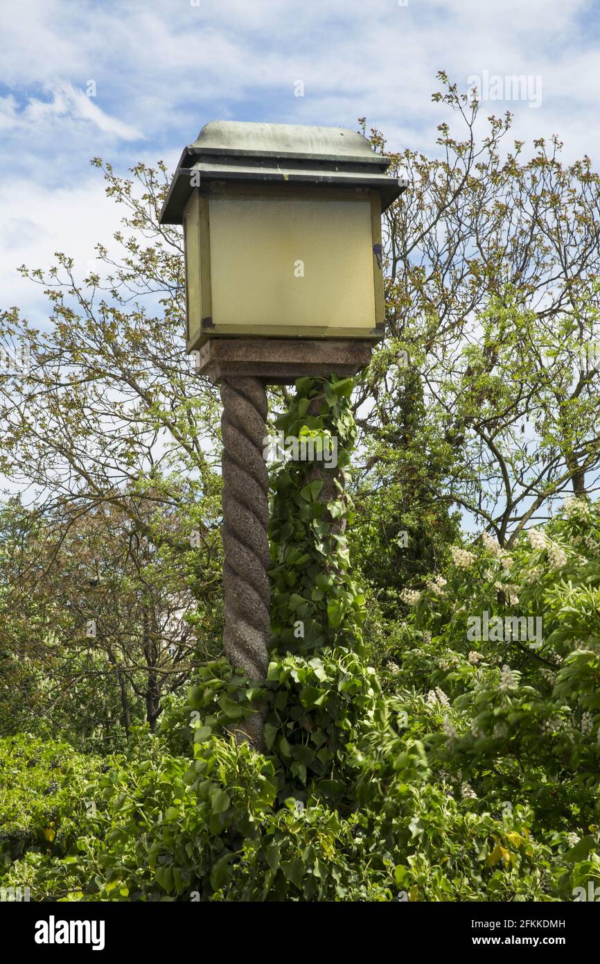 Old gas lamp Stock Photo