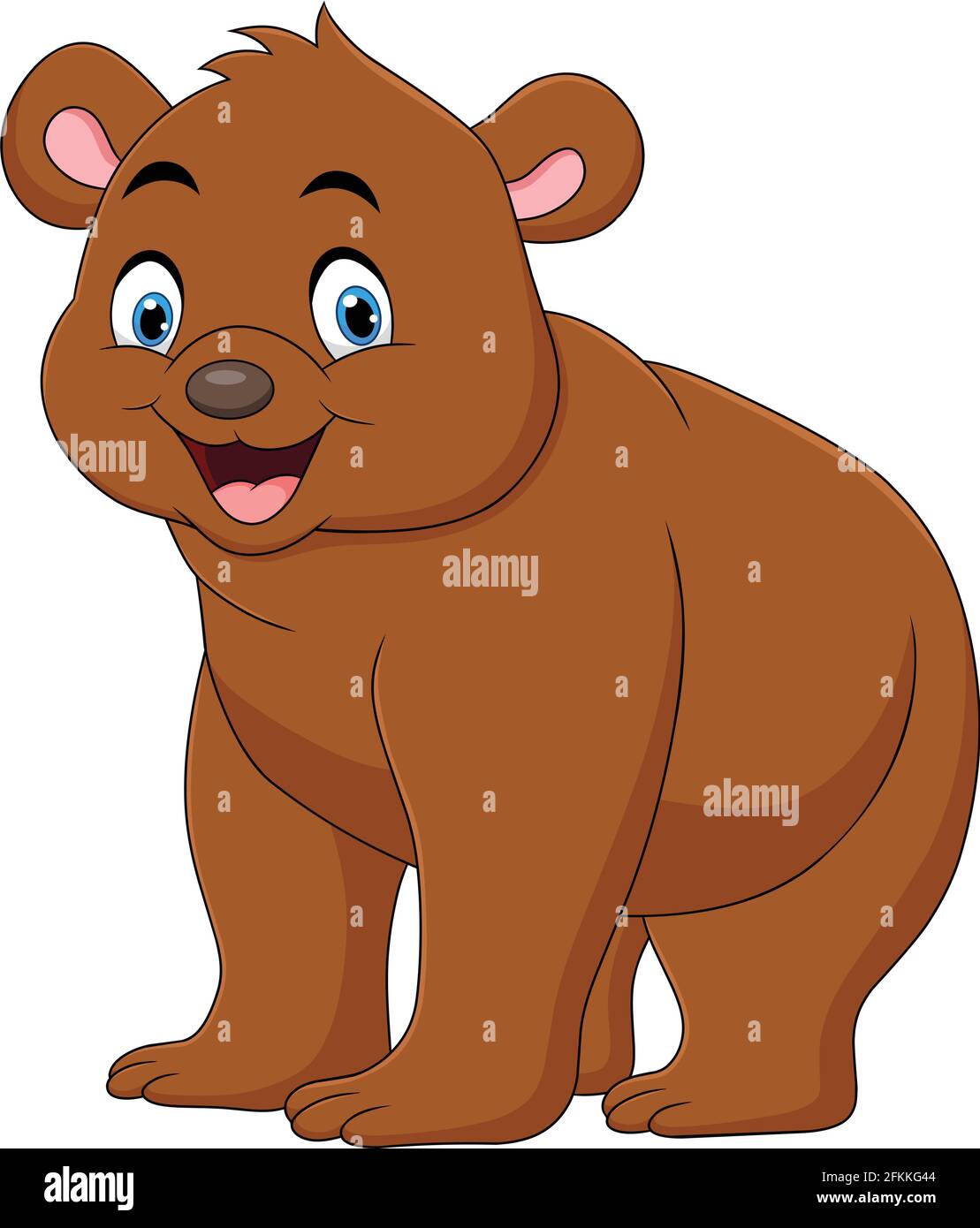 Cartoon waving teddy bear hi-res stock photography and images - Alamy
