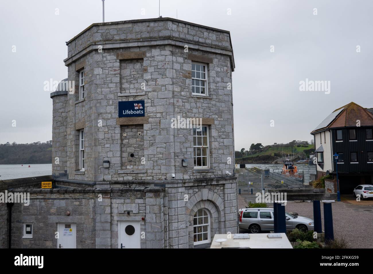RNLI Building, Millbay Marina, Plymouth, UK Stock Photo Alamy
