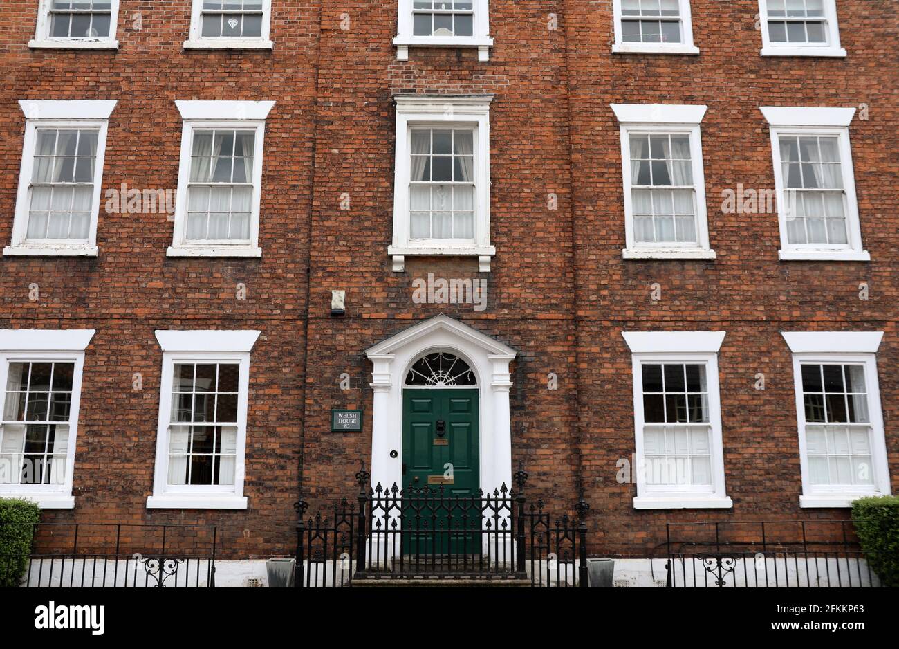 18th century Welsh House at Nantwich in Cheshire Stock Photo