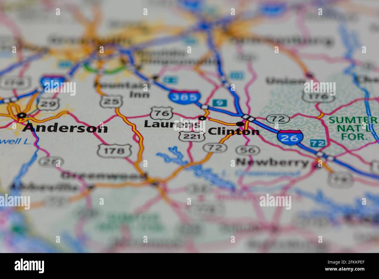Laurens map hires stock photography and images Alamy
