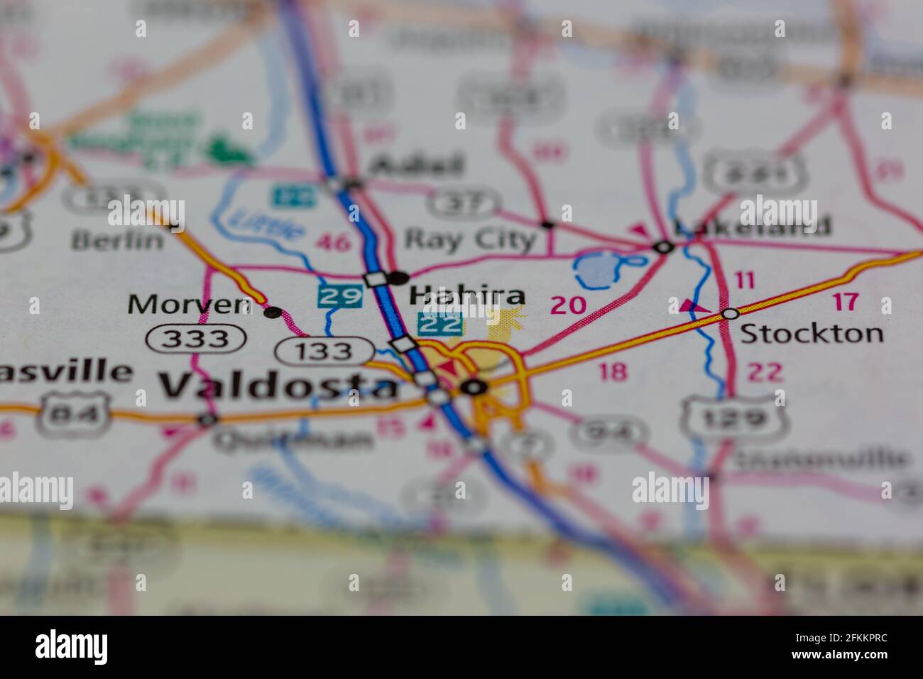 Hahira map hires stock photography and images Alamy