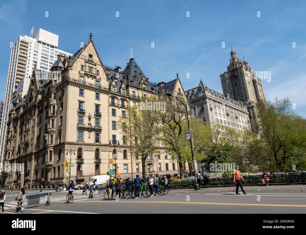 The Dakota Co-op Apartment House, Central Park West, NYC Stock Photo