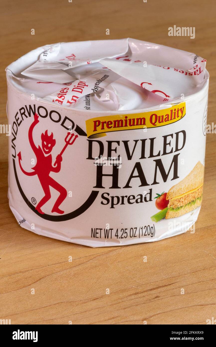 Spread of canned meat hires stock photography and images Alamy