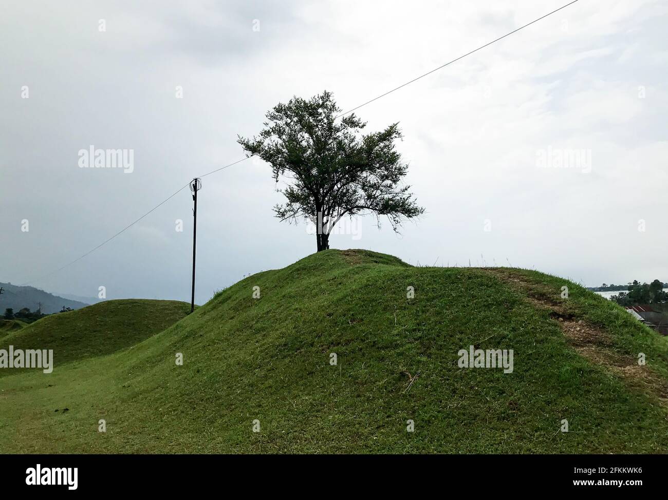 Landscape Picture Of Tanguar Haor Hill . Popular Tourist Place In ...