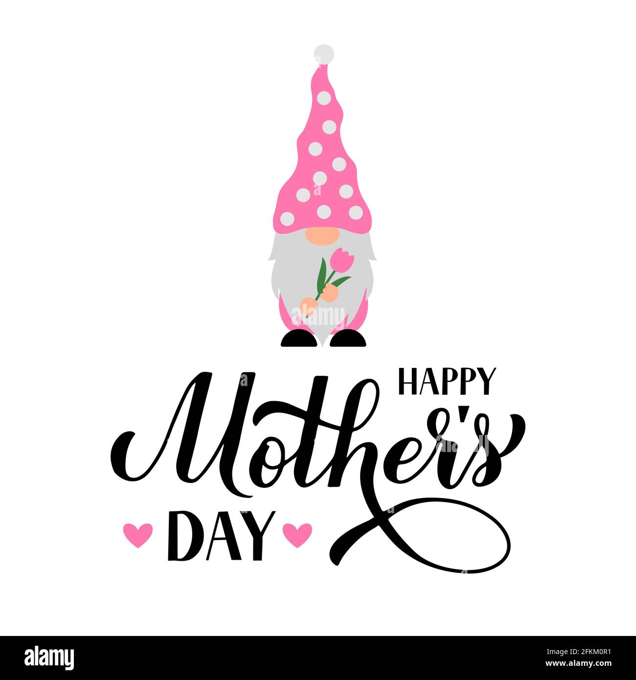 Happy Mothers Day calligraphy hand lettering with cute cartoon gnome. Mother s day typography poster. Easy to edit vector template for greeting card Stock Vector Image & Art - Alamy Happy Mothers Day calligraphy hand lettering with cute cartoon gnome. Mother s day typography poster. Easy to edit vector template for greeting card Stock Vector Image & Art - Alamy