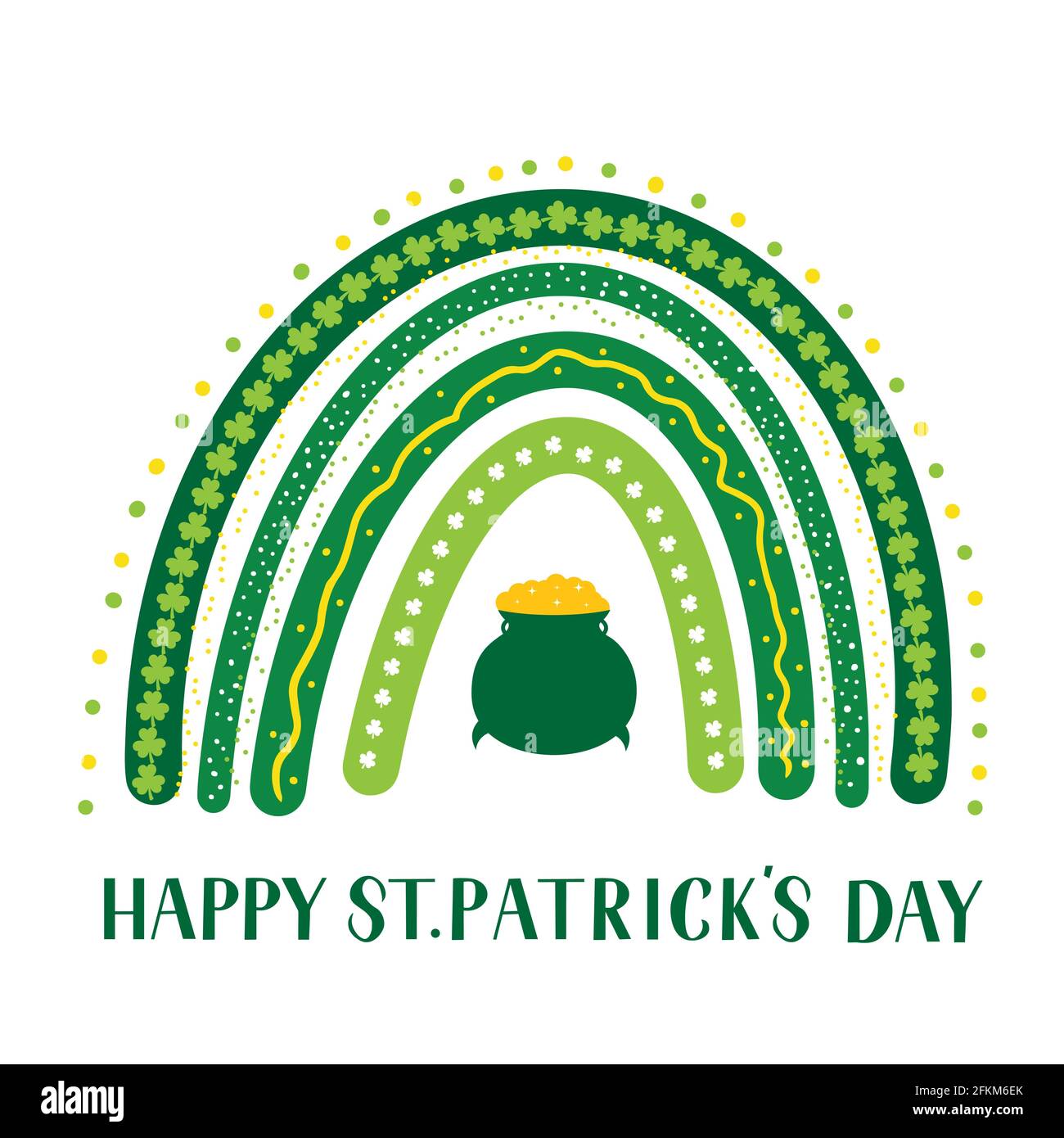 st pattys day banner template
