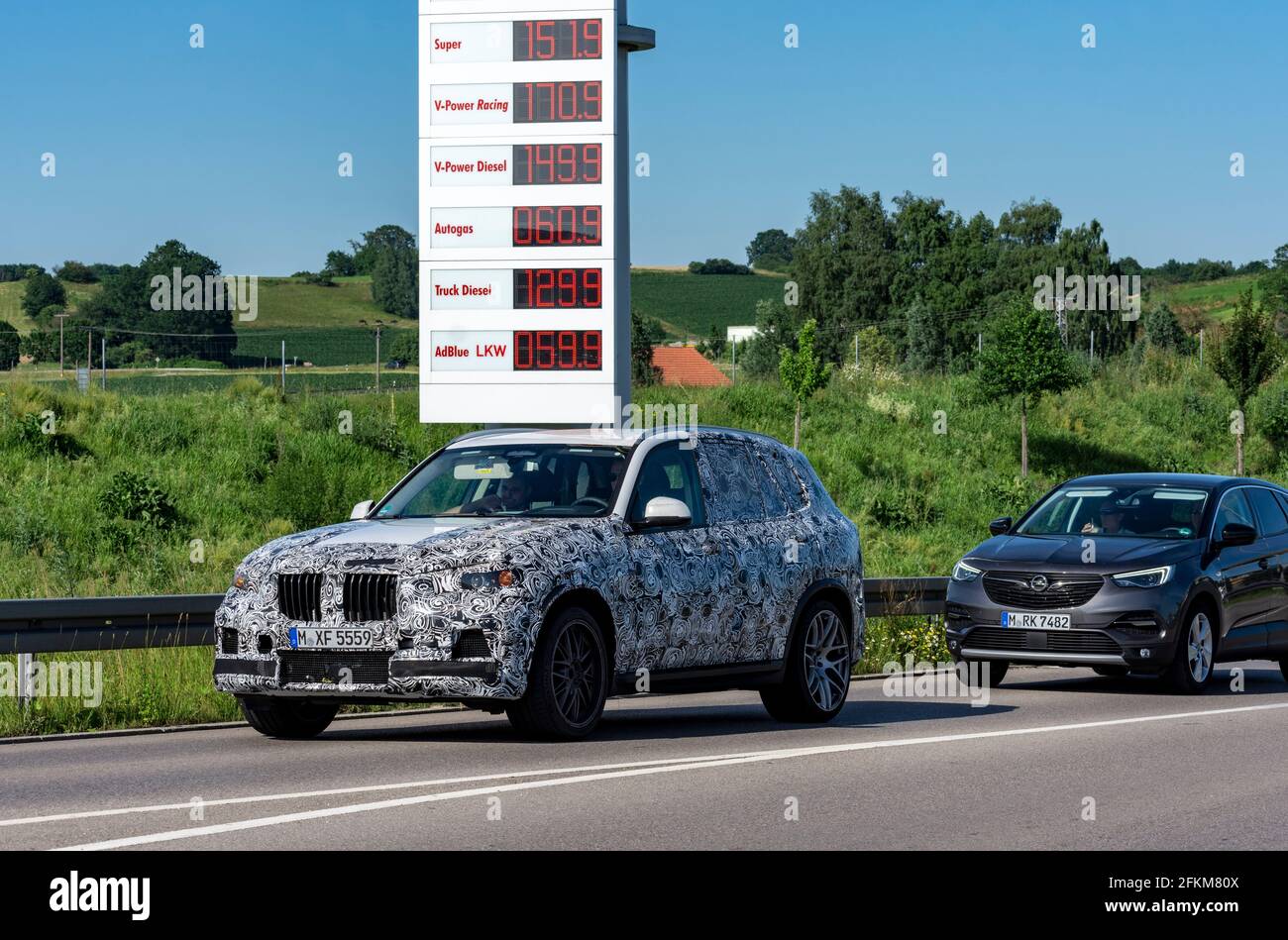 Bmw x5 diesel cars hi-res stock photography and images - Alamy