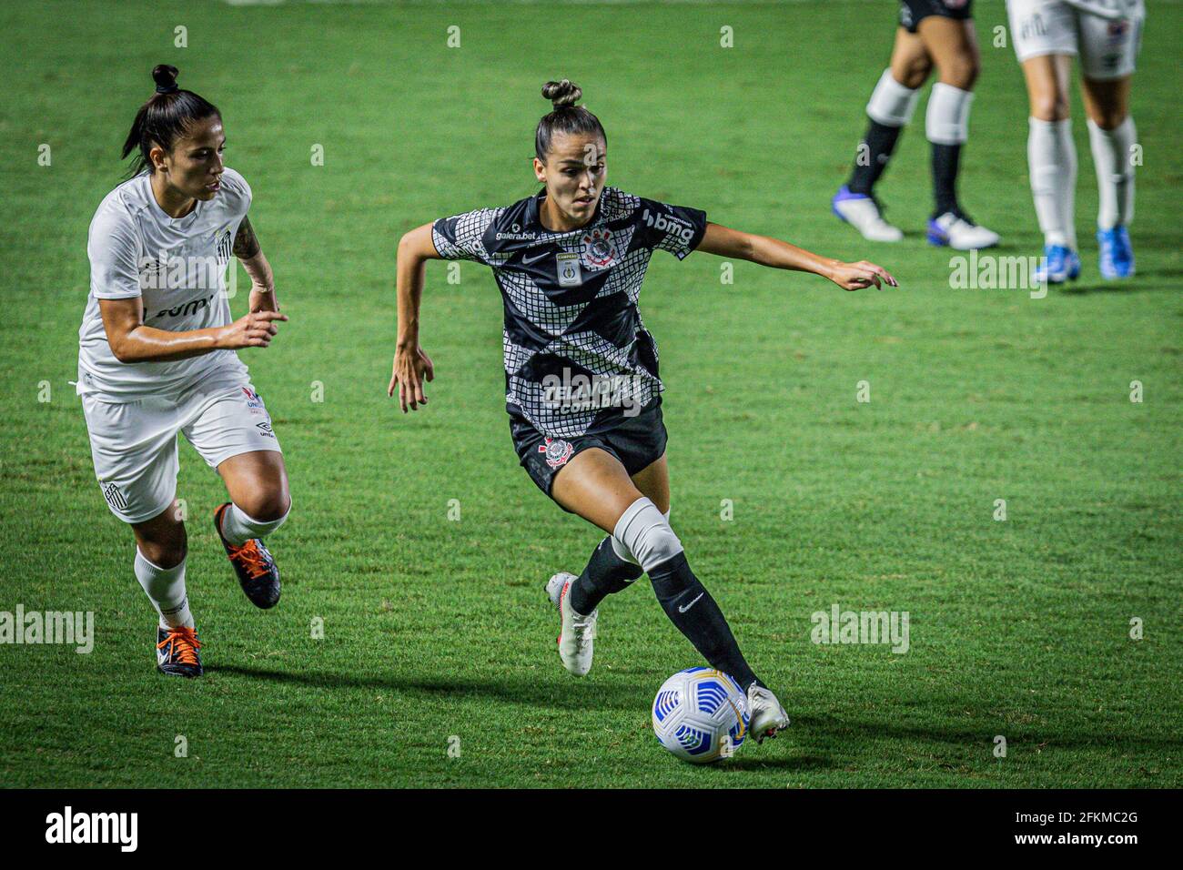 Santos Brazil 02nd May 21 Gabi Portilho In The Match Between Santos X Corinthians Valid For The 5th Round Of The Brazilian Championship A1 Female 21 The Match Takes Place On The Santos Brazil 02nd May 21 Gabi Portilho In The Match Between Santos X Corinthians Valid For The 5th Round Of The Brazilian Championship A1 Female 21 The Match Takes Place On The