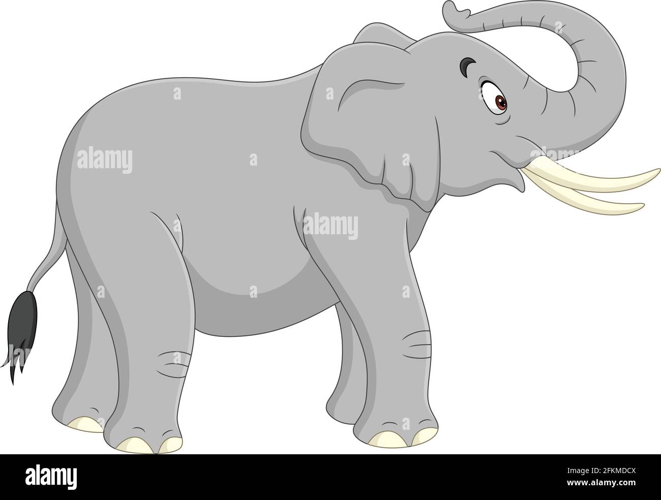 Cartoon elephant isolated on white background Stock Vector Image & Art - Alamy Cartoon elephant isolated on white background Stock Vector Image & Art - Alamy