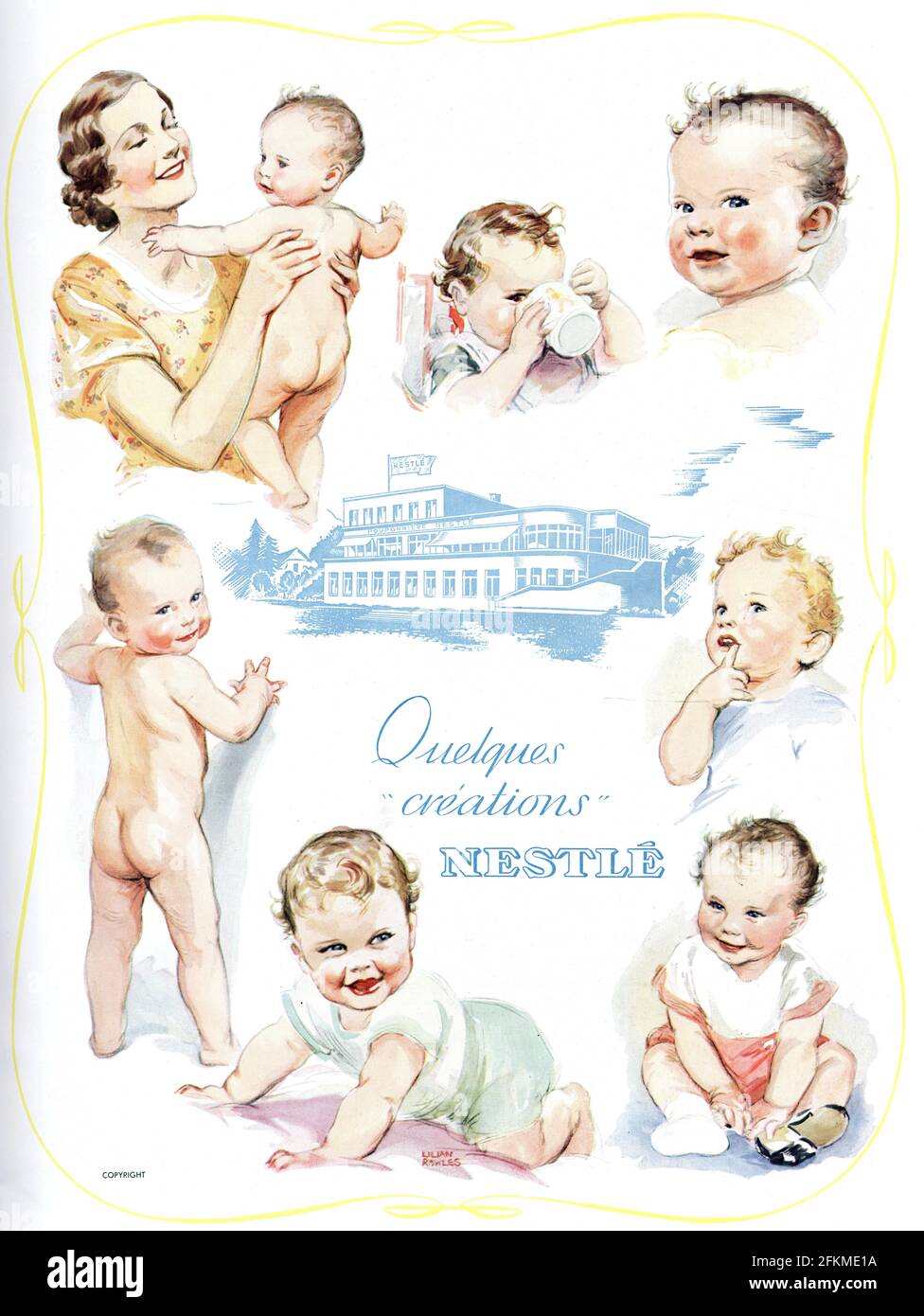 Child Illustration 1930S High Resolution Stock Photography And Images -  Alamy