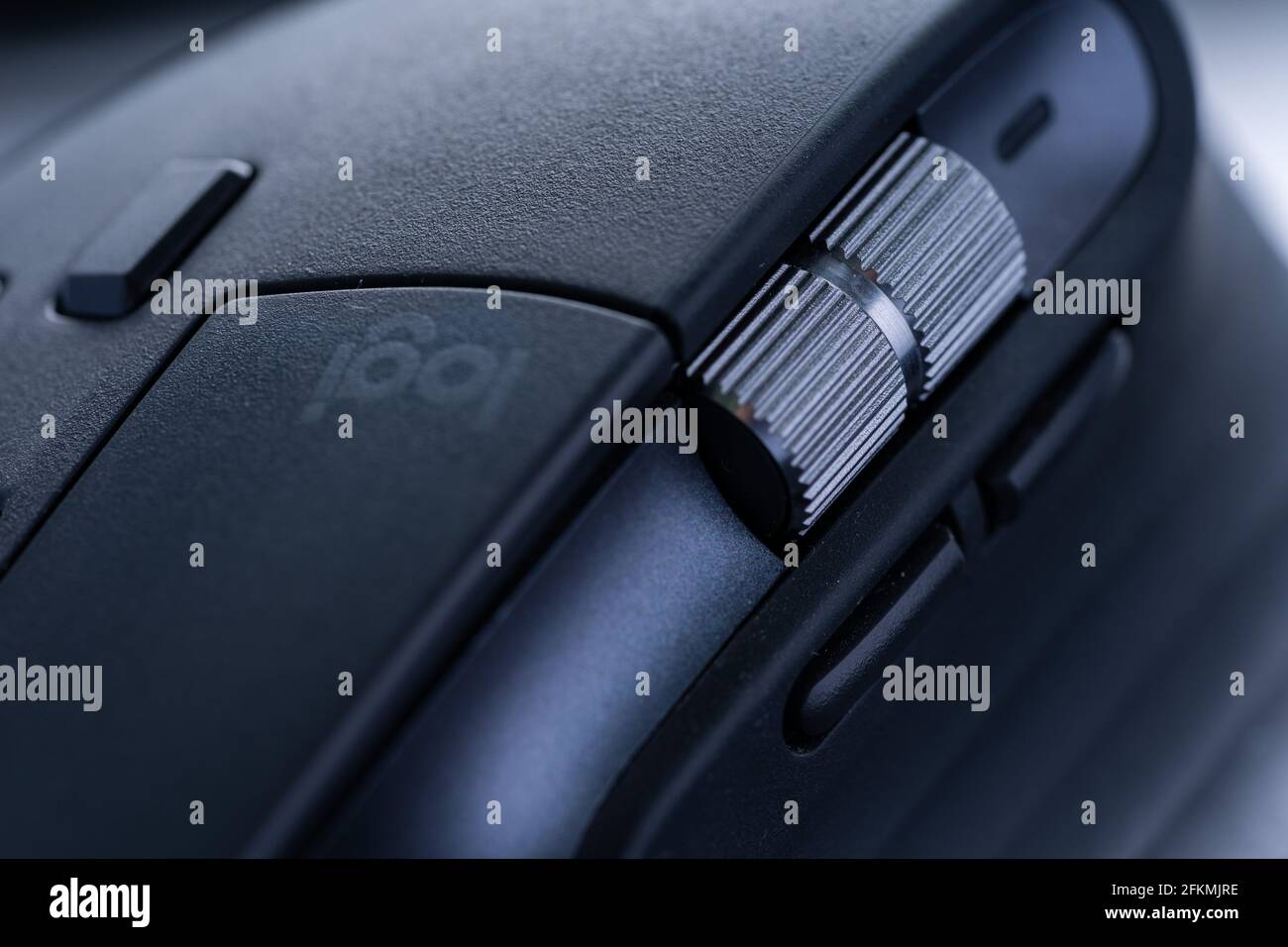 Logitech Mx Master 3 wireless mouse Stock Photo